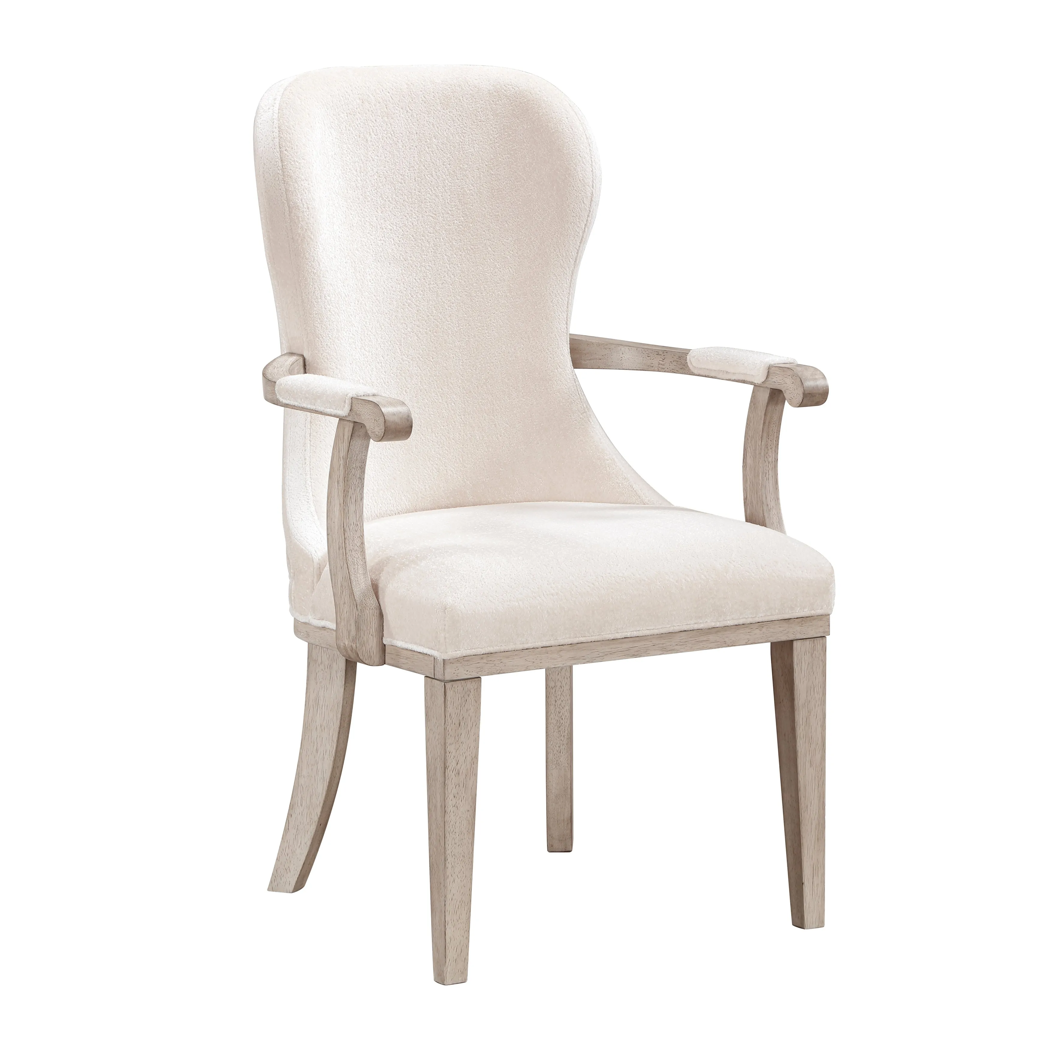 Lofton Light Gray/Ivory Extendable Dining Set - Image 9