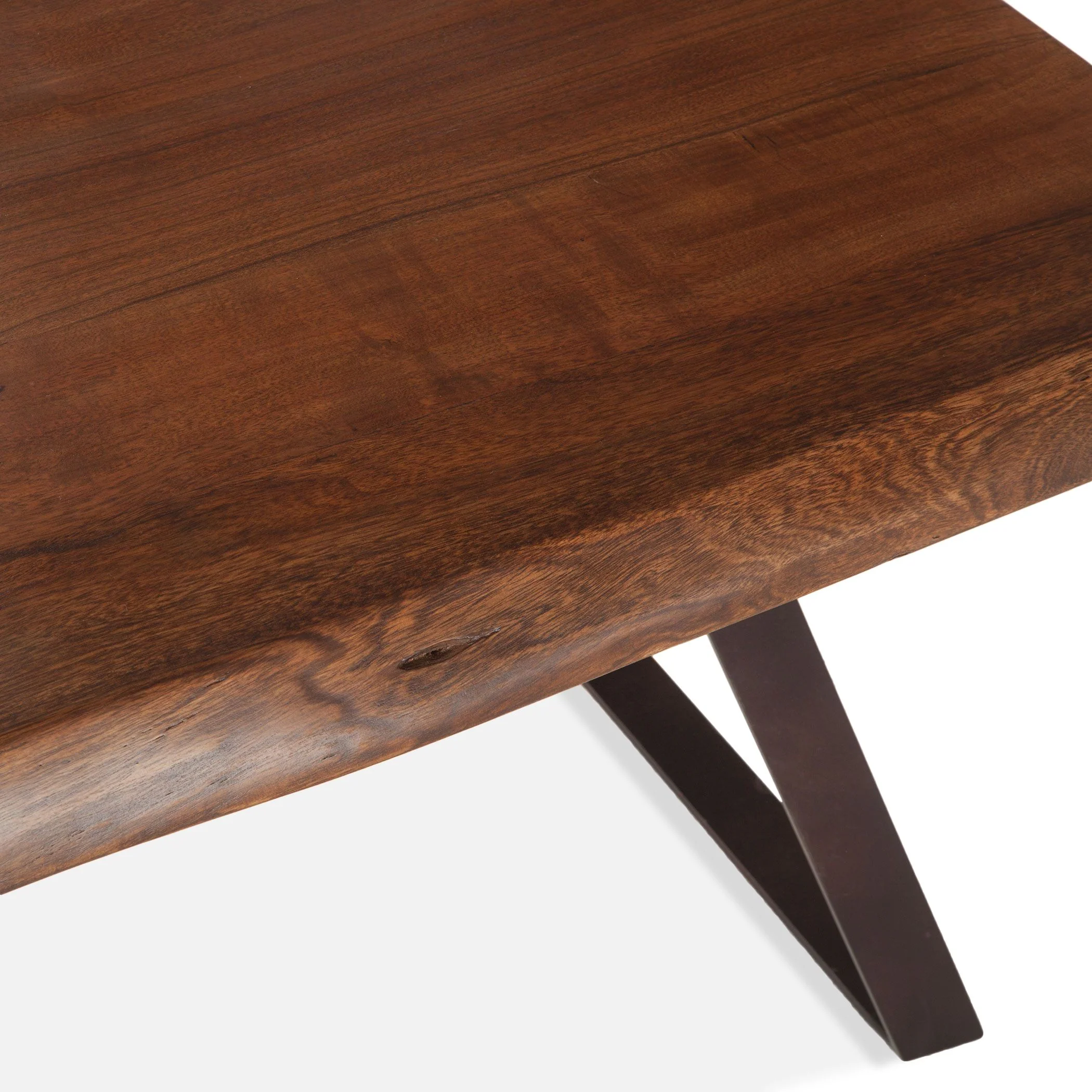 London Loft 23" Side Table in Walnut - Image 4