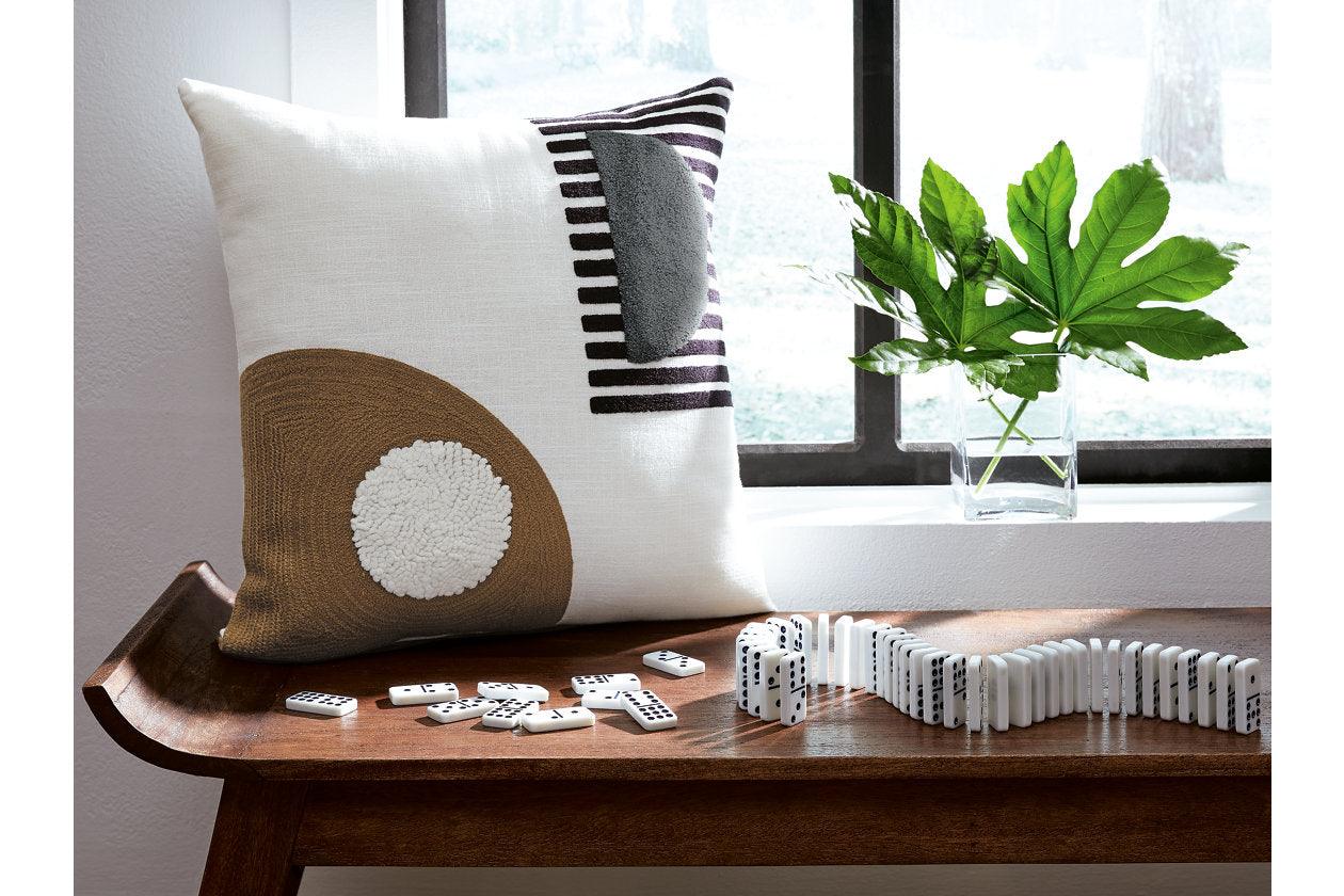 Longsum Black/White/Honey Pillow - Image 5