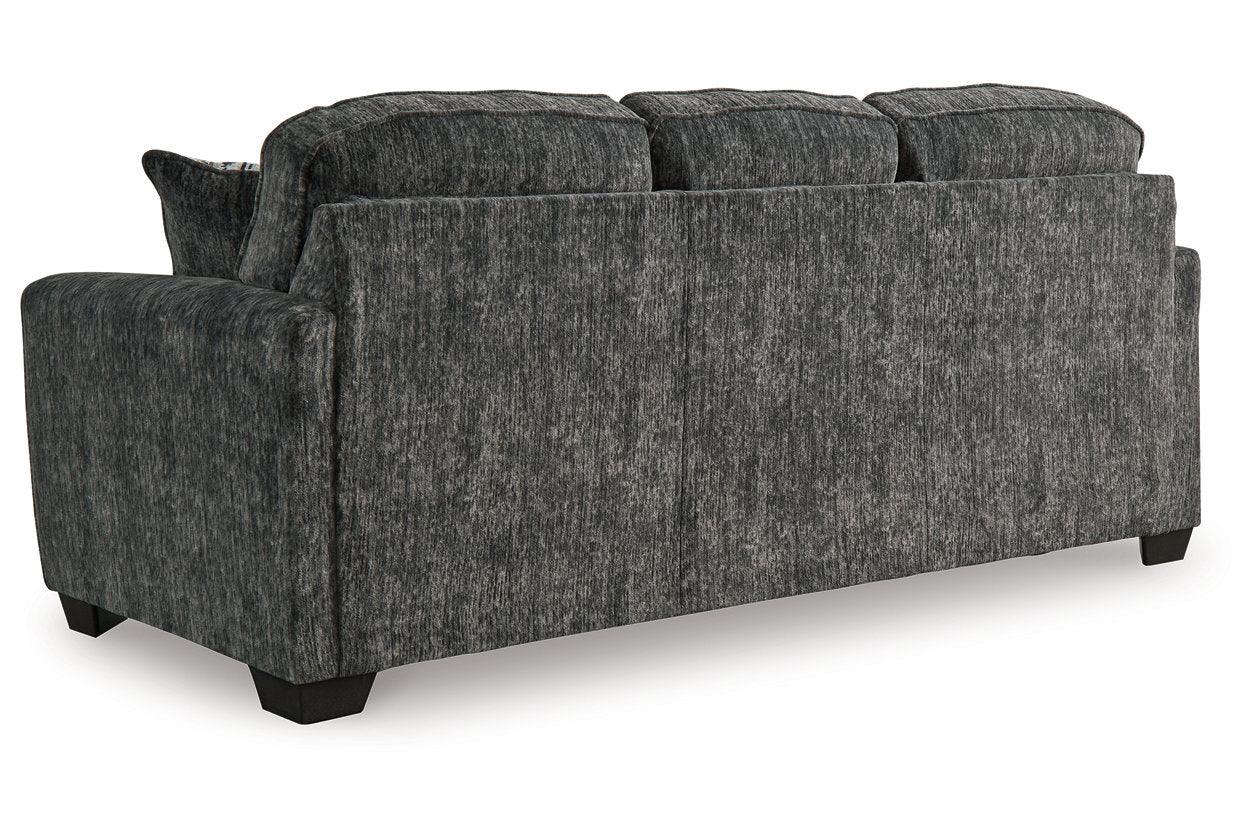 Lonoke Gunmetal Sofa, Loveseat, Oversized Chair and Ottoman - Image 15