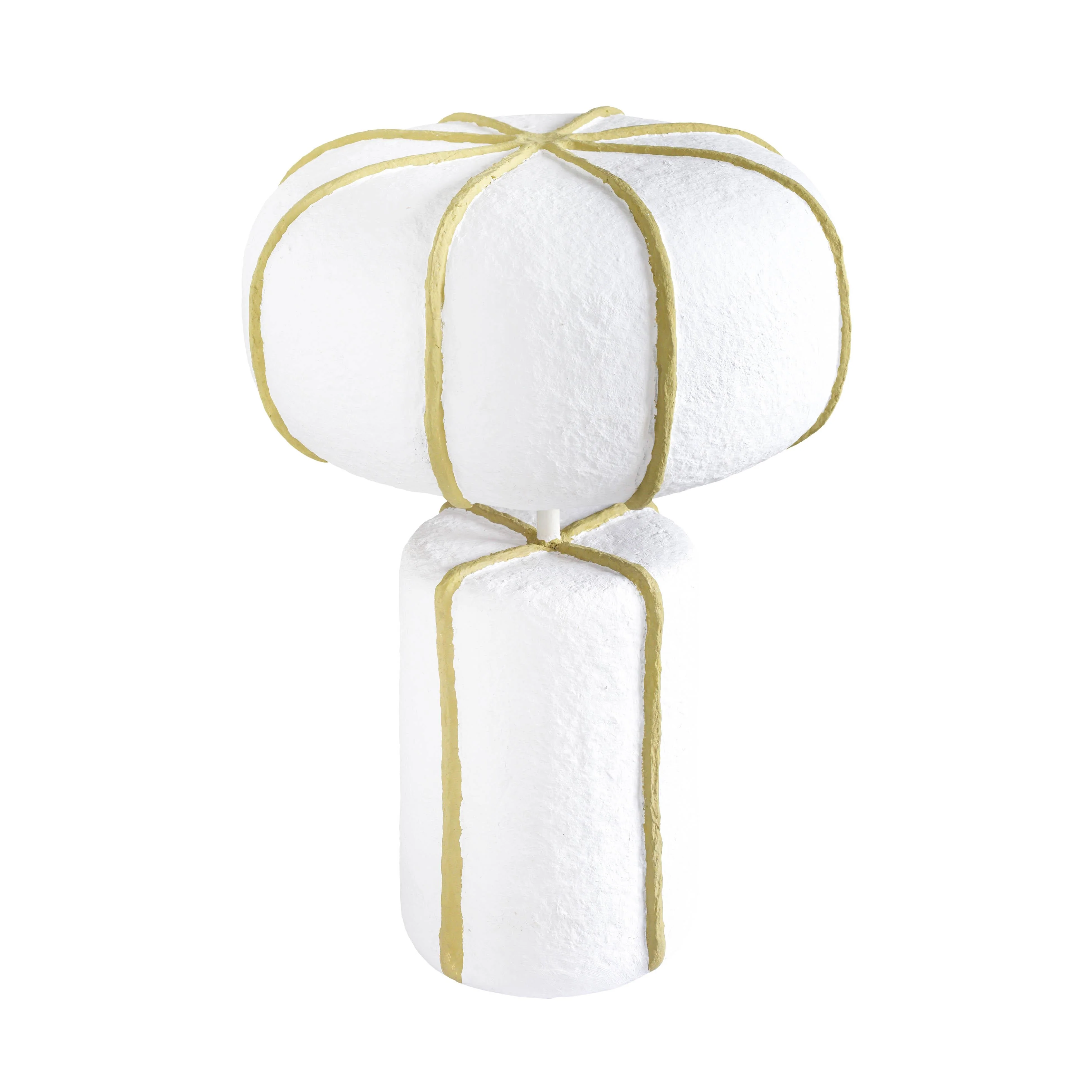 Looma Cotton Mache Table Lamp - Image 3