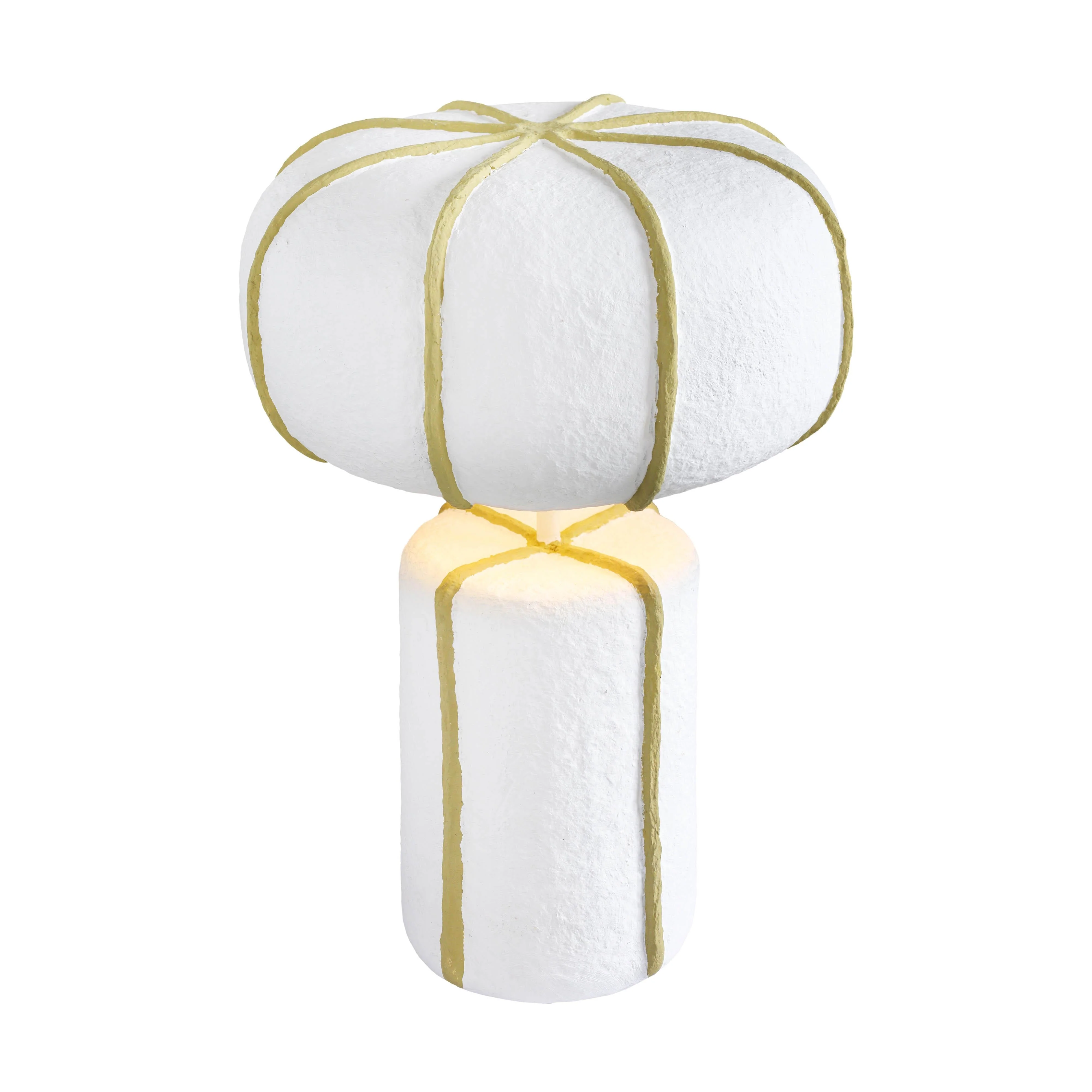 Looma Cotton Mache Table Lamp - Image 4