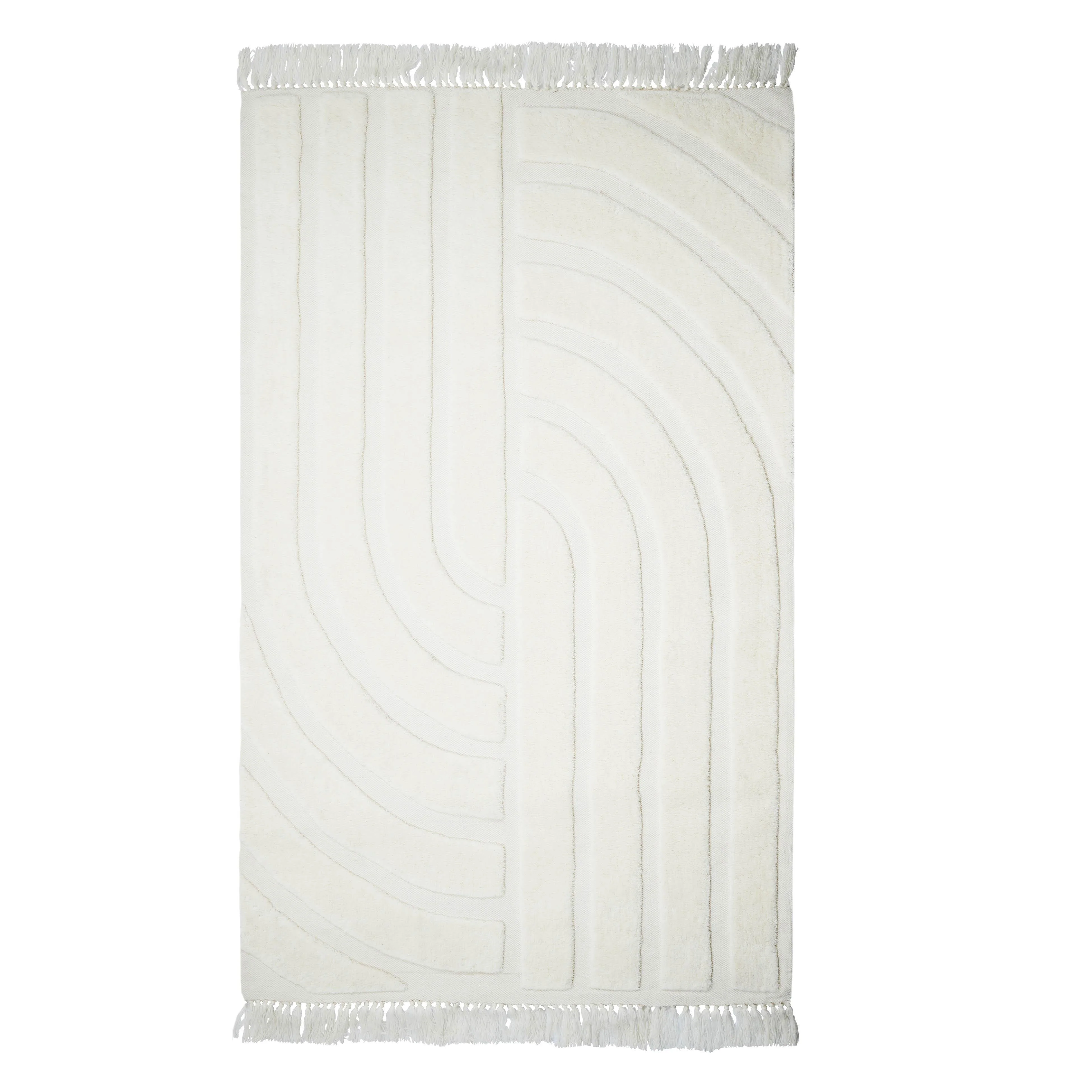 Loop White Area Rug - Image 7