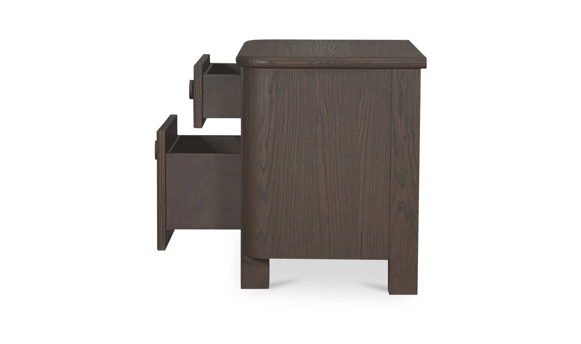 Loren Large Nightstand Dark Brown - Image 5