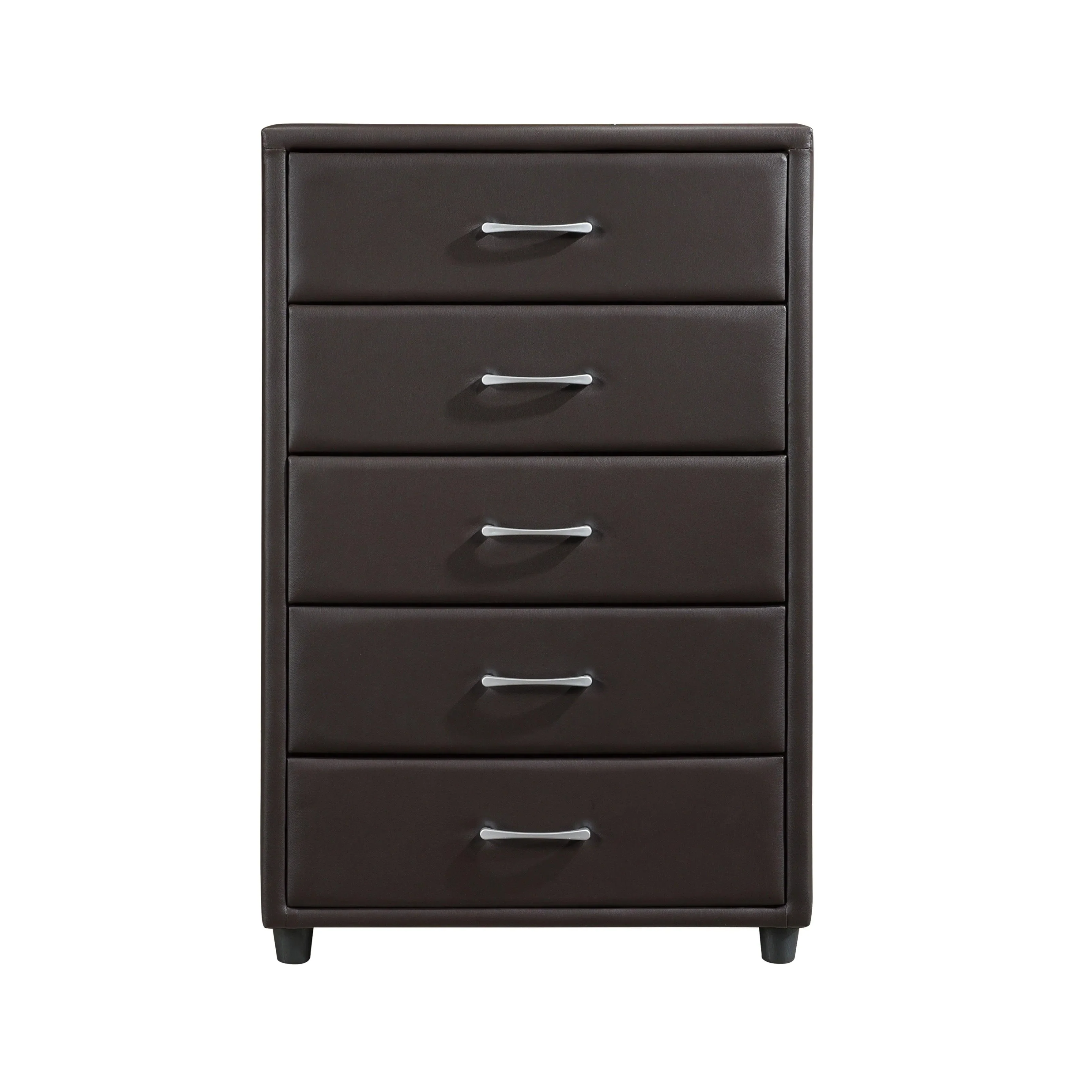 Lorenzi Dark Brown Upholstered Platform Youth Bedroom Set - Image 16