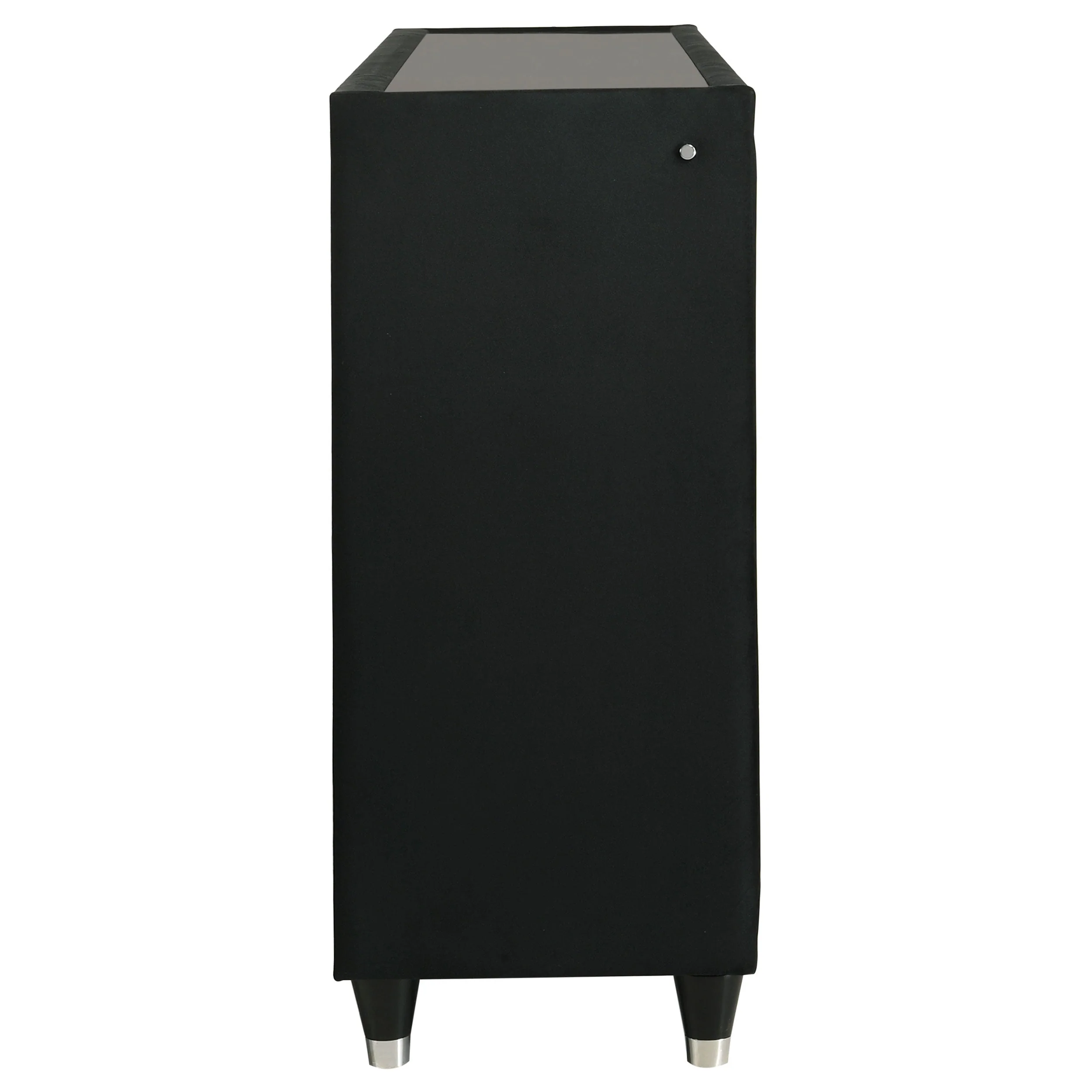 Lorient Black 8-drawer LED Bedroom Dresser Cabinet - Image 9