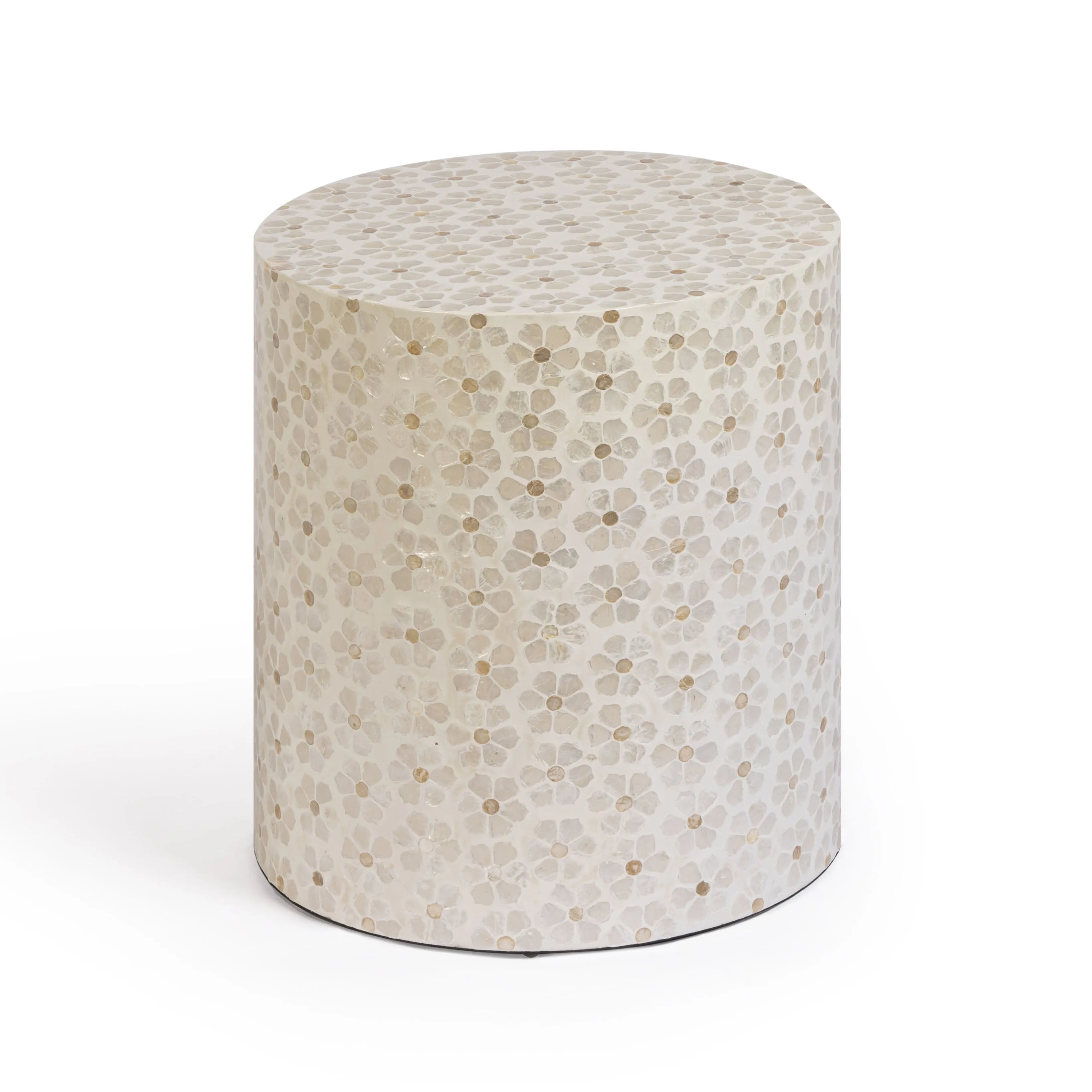Lorna Capiz Shell Accent Stool - Image 7