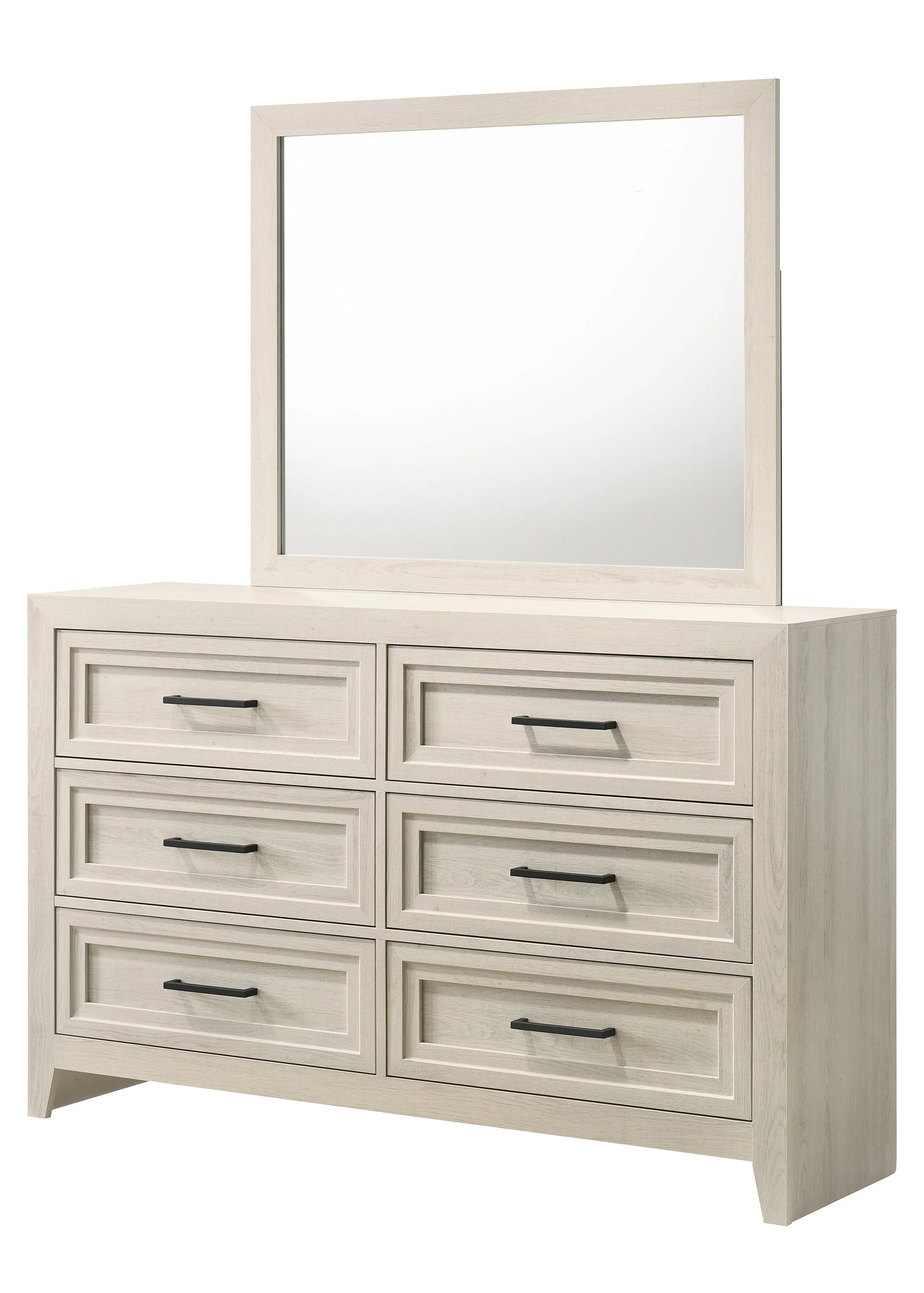Lorraine Antique White Panel Bedroom Set - Image 4