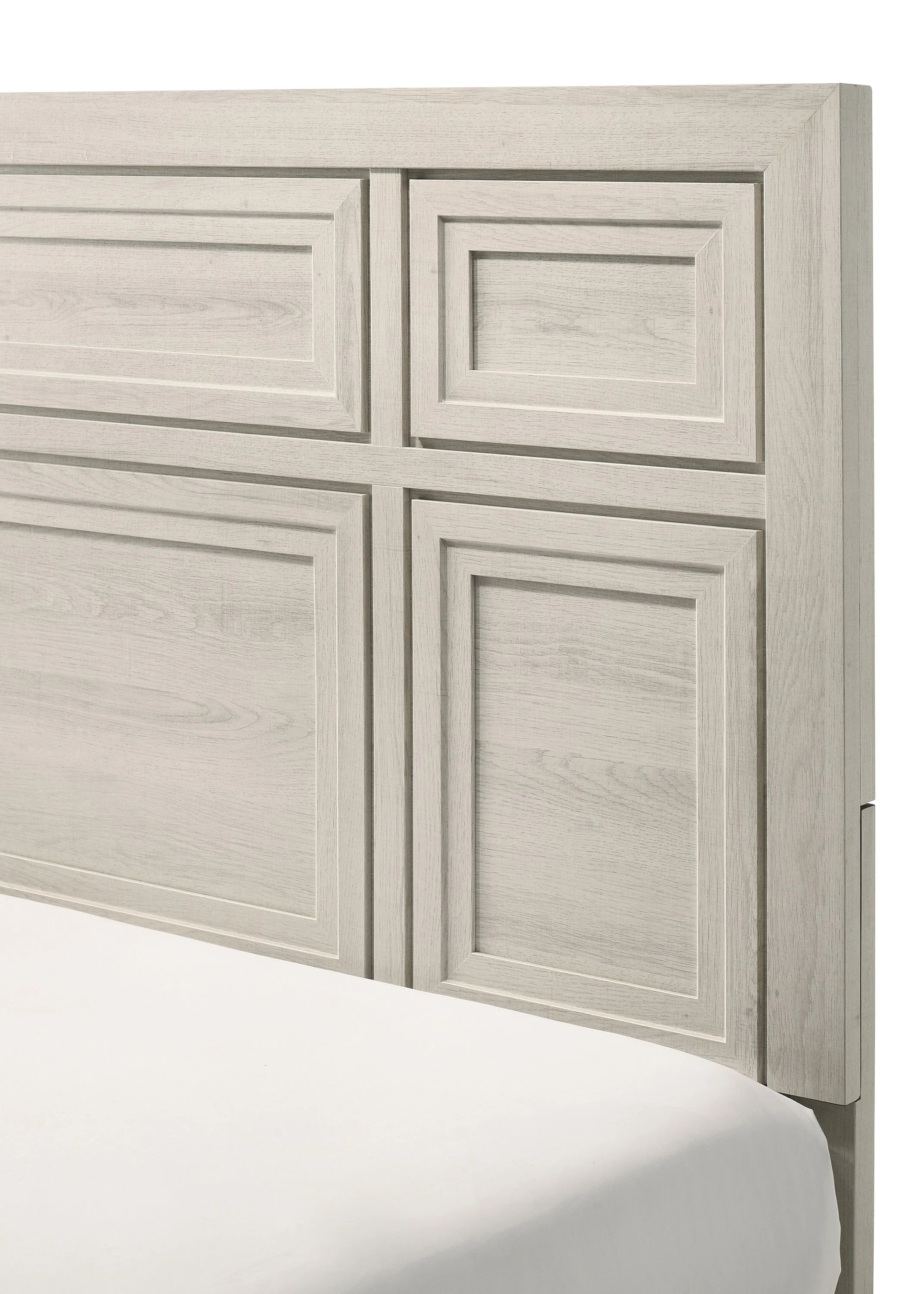 Lorraine Antique White Queen Panel Bed - Image 2