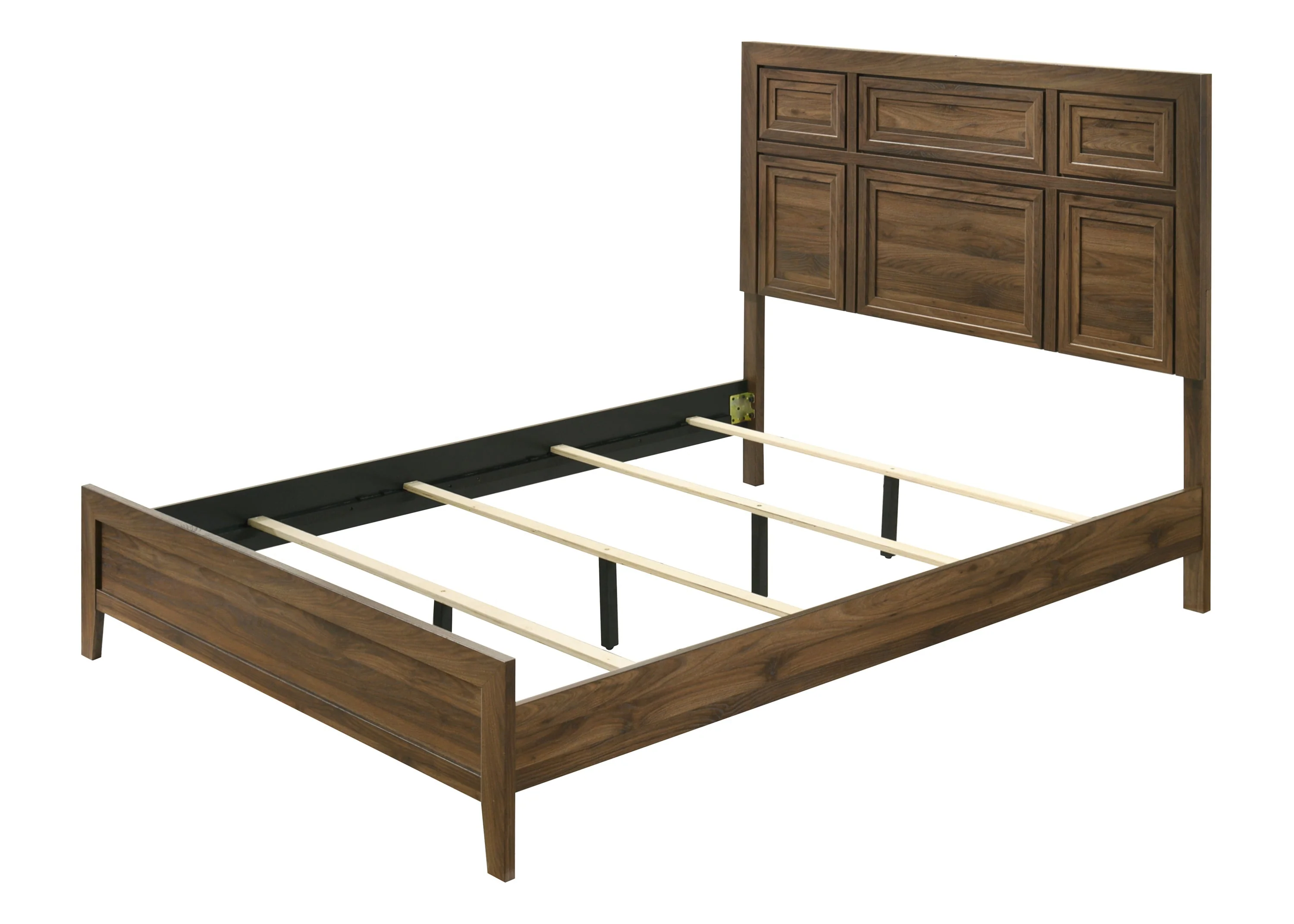 Lorraine Dark Brown Twin Bed - Image 2