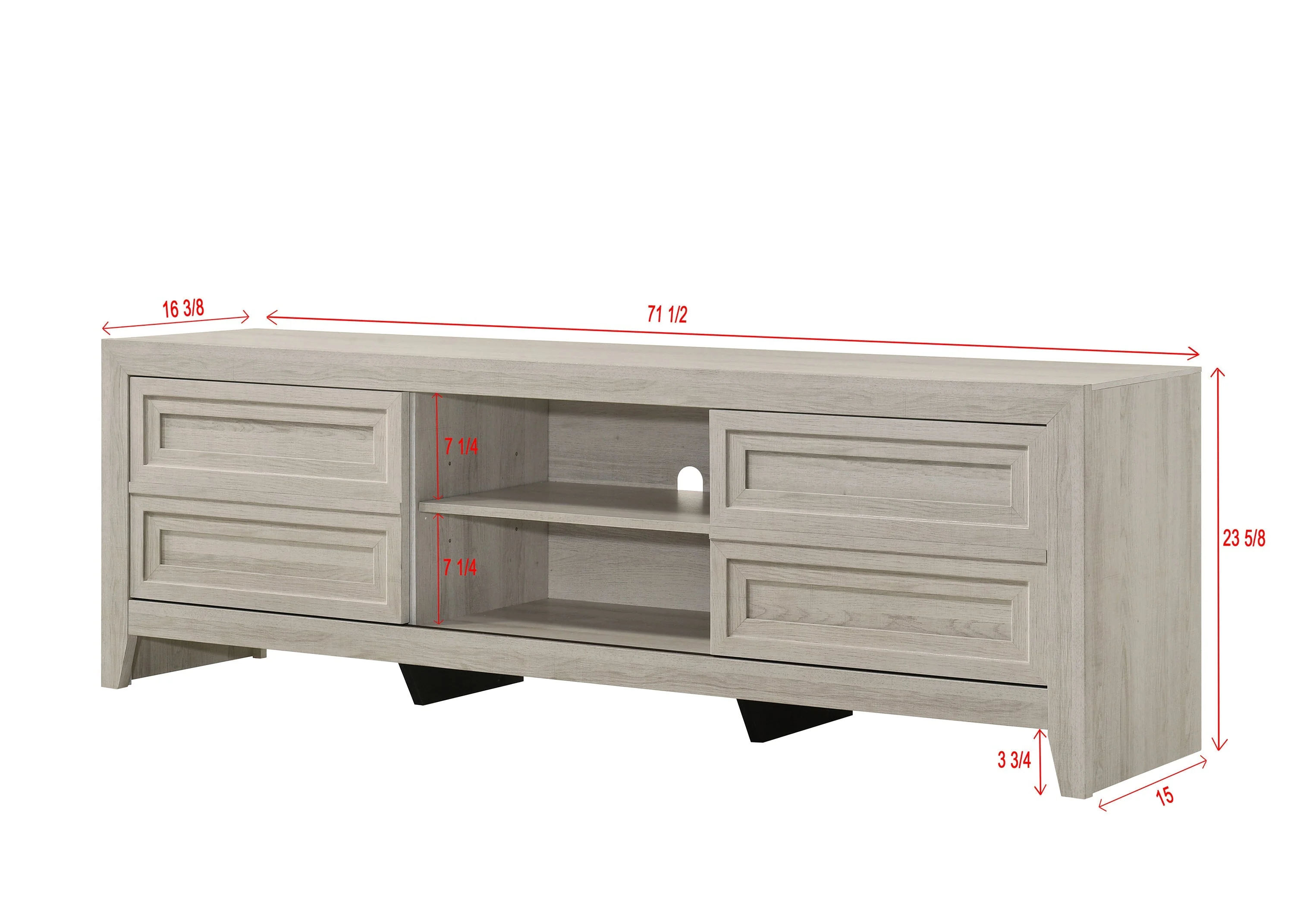 Lorraine Gray TV Stand - Image 5