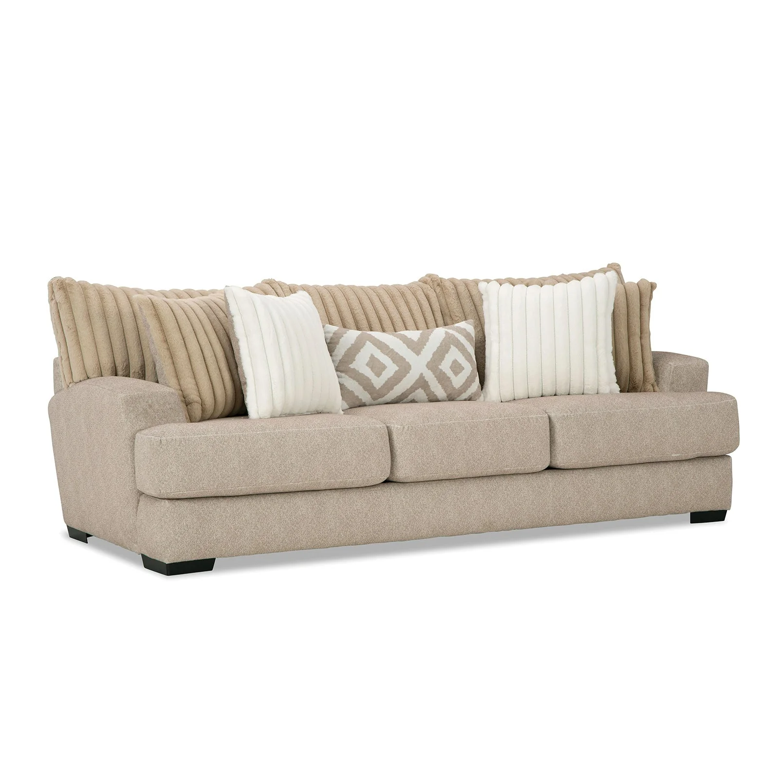 Loughlin Light Brown Sofa & Loveseat - Image 3