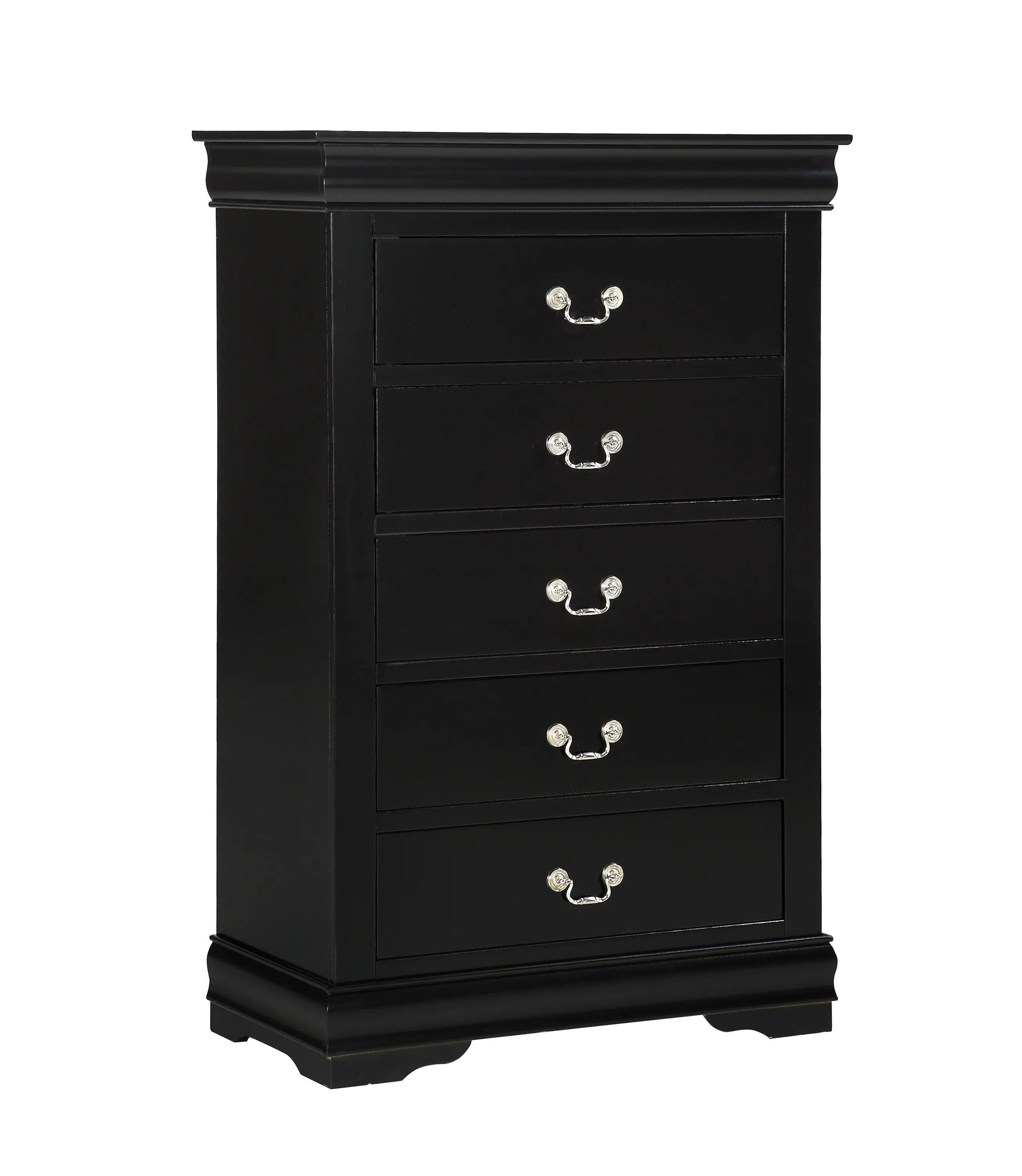 Louis Philip Black Sleigh Youth Bedroom Set - Image 7