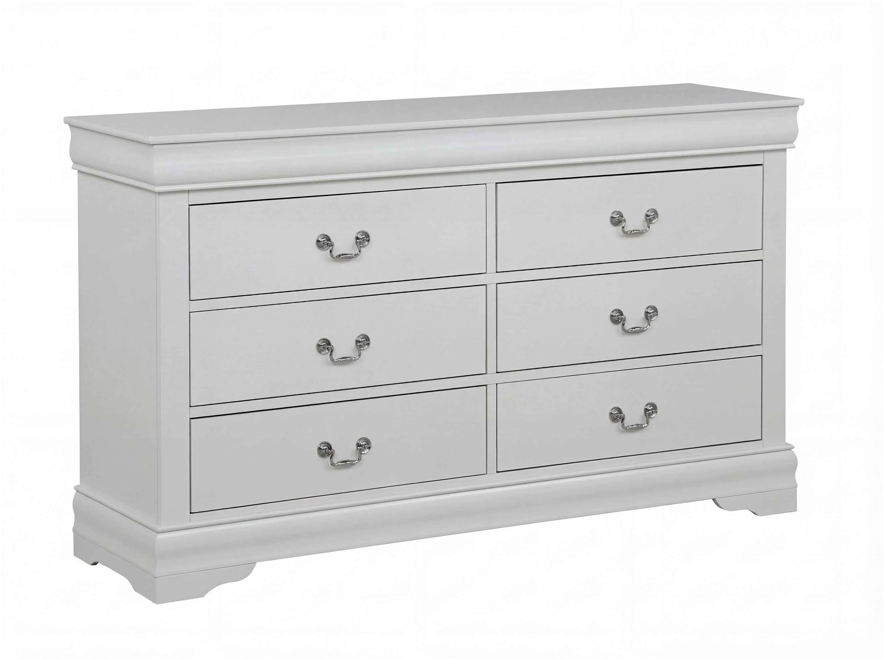 Louis Philip Greige Bedroom Set - Image 4