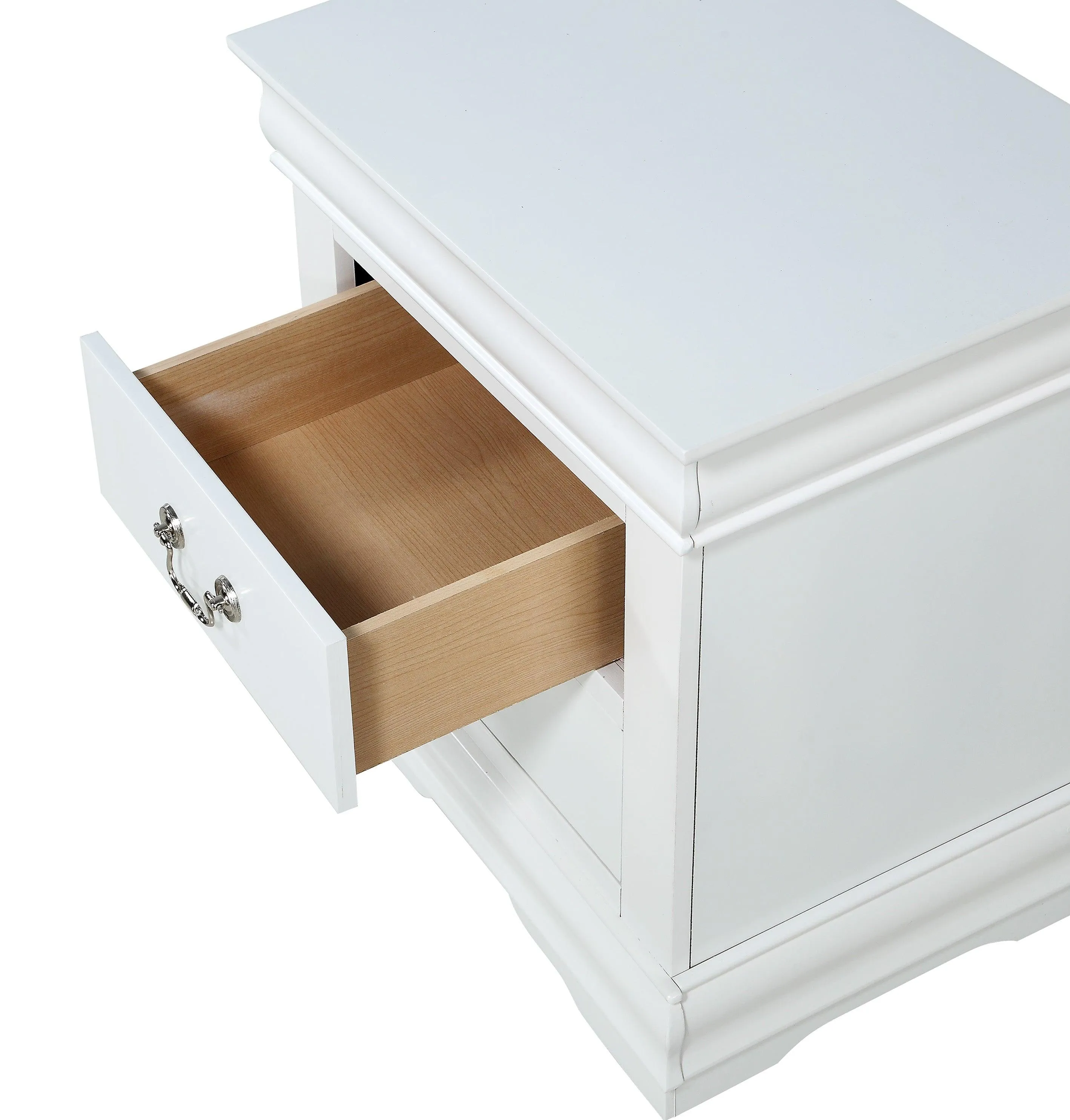 Louis Philip White Sleigh Youth Bedroom Set - Image 5
