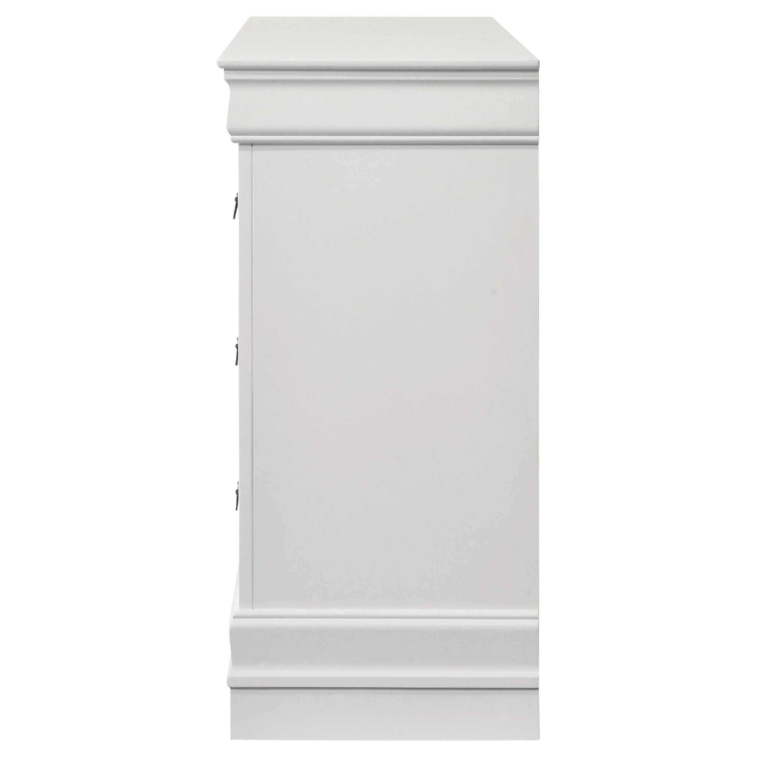 Louis Philippe White 6-drawer Dresser - Image 8