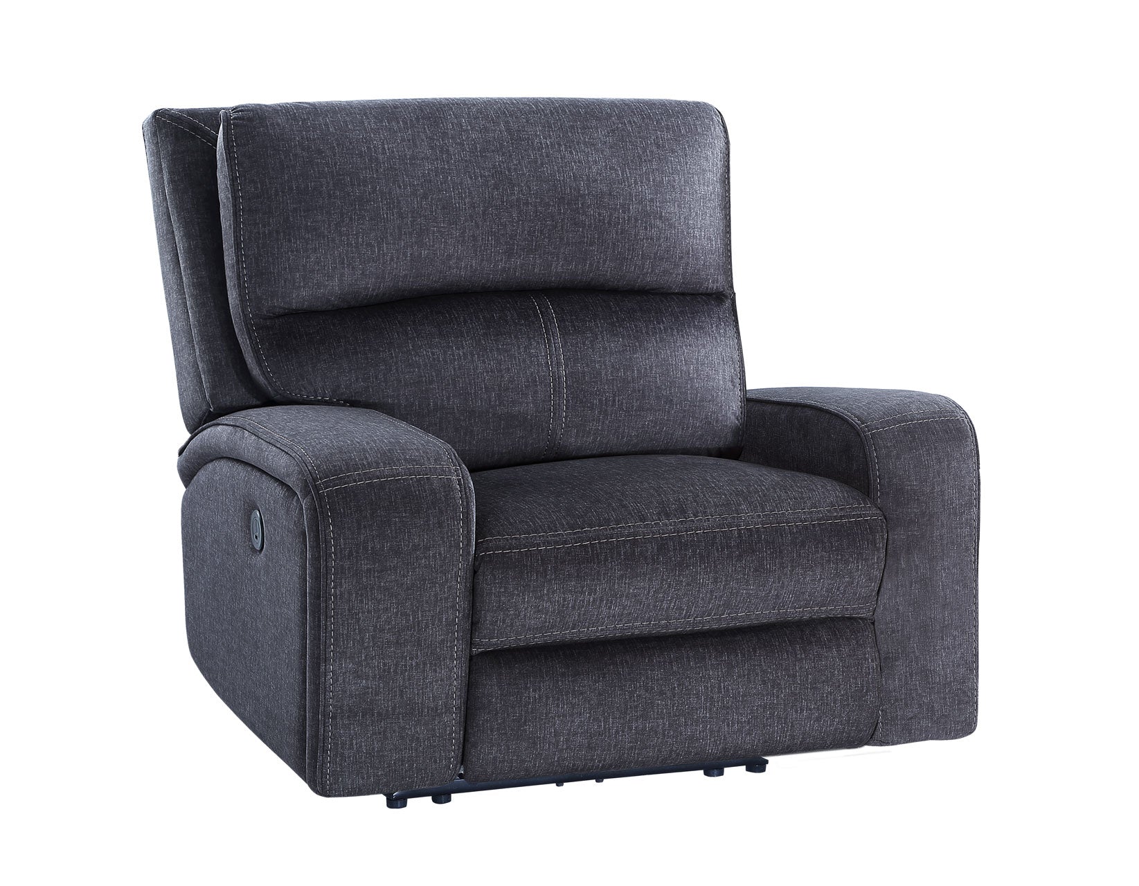 Lovell Charcoal Fabric 3-Piece Power Reclining Set - Image 18