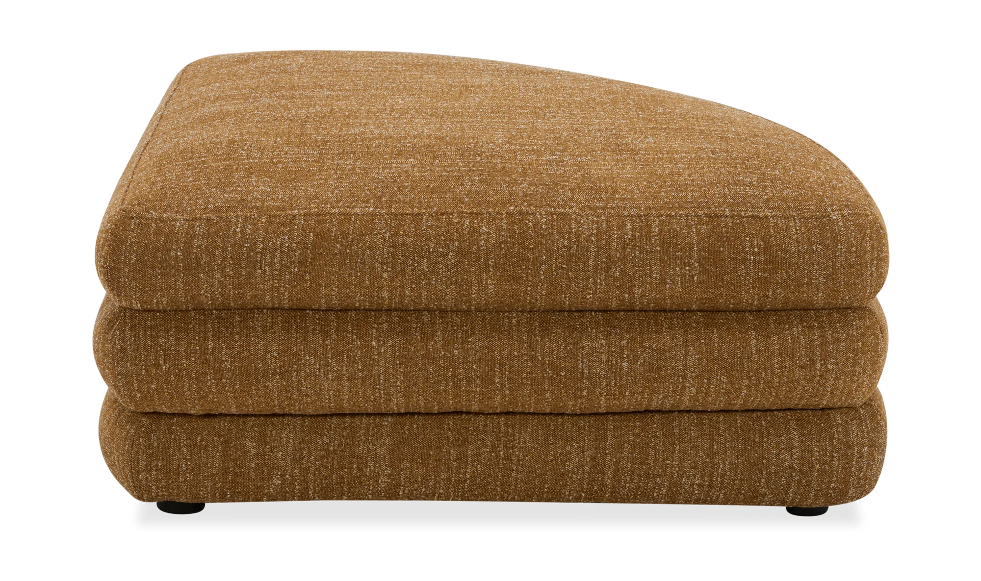 Lowtide Curved Ottoman Amber Glow - Image 2