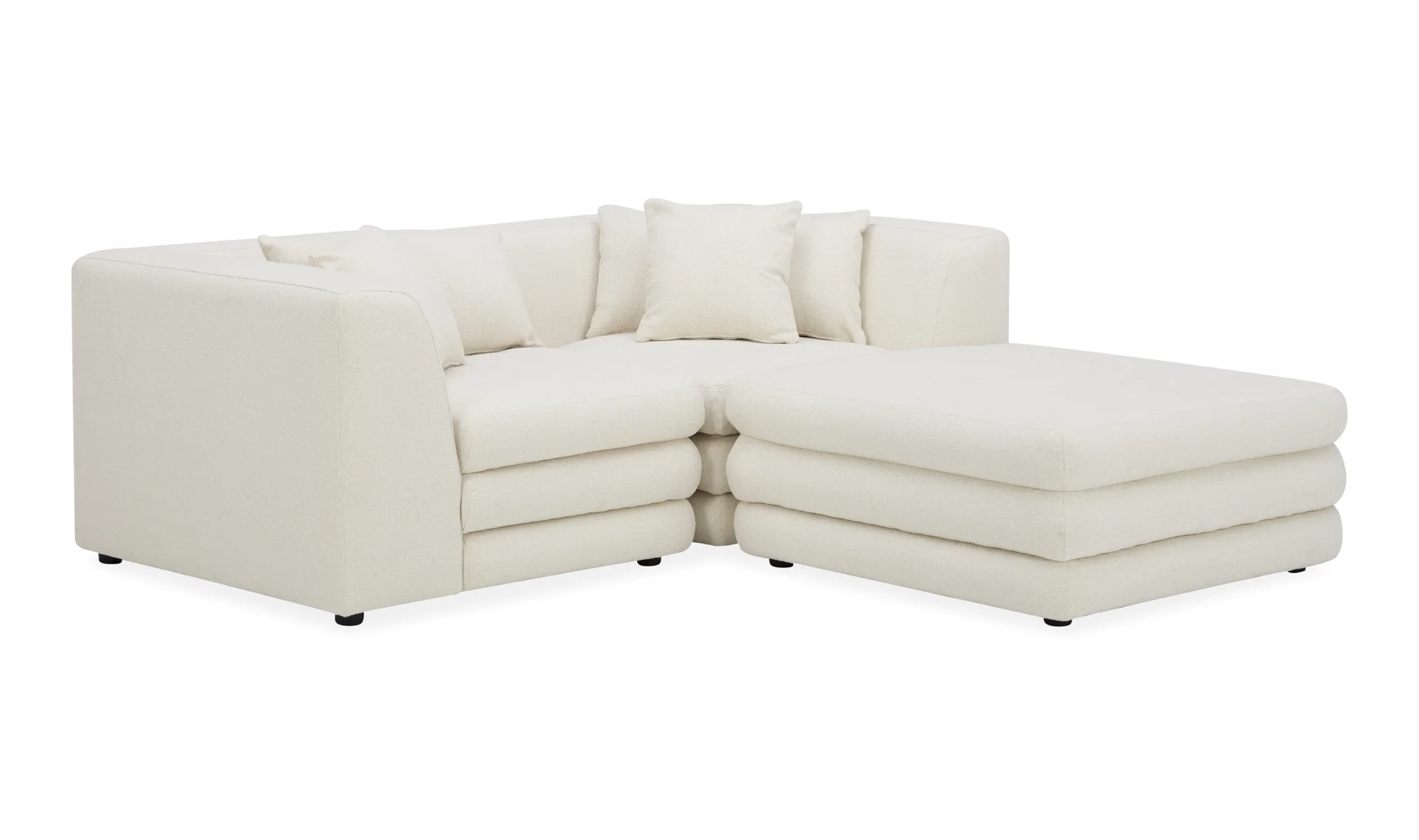 lowtide nook modular sectional - warm white - Image 2