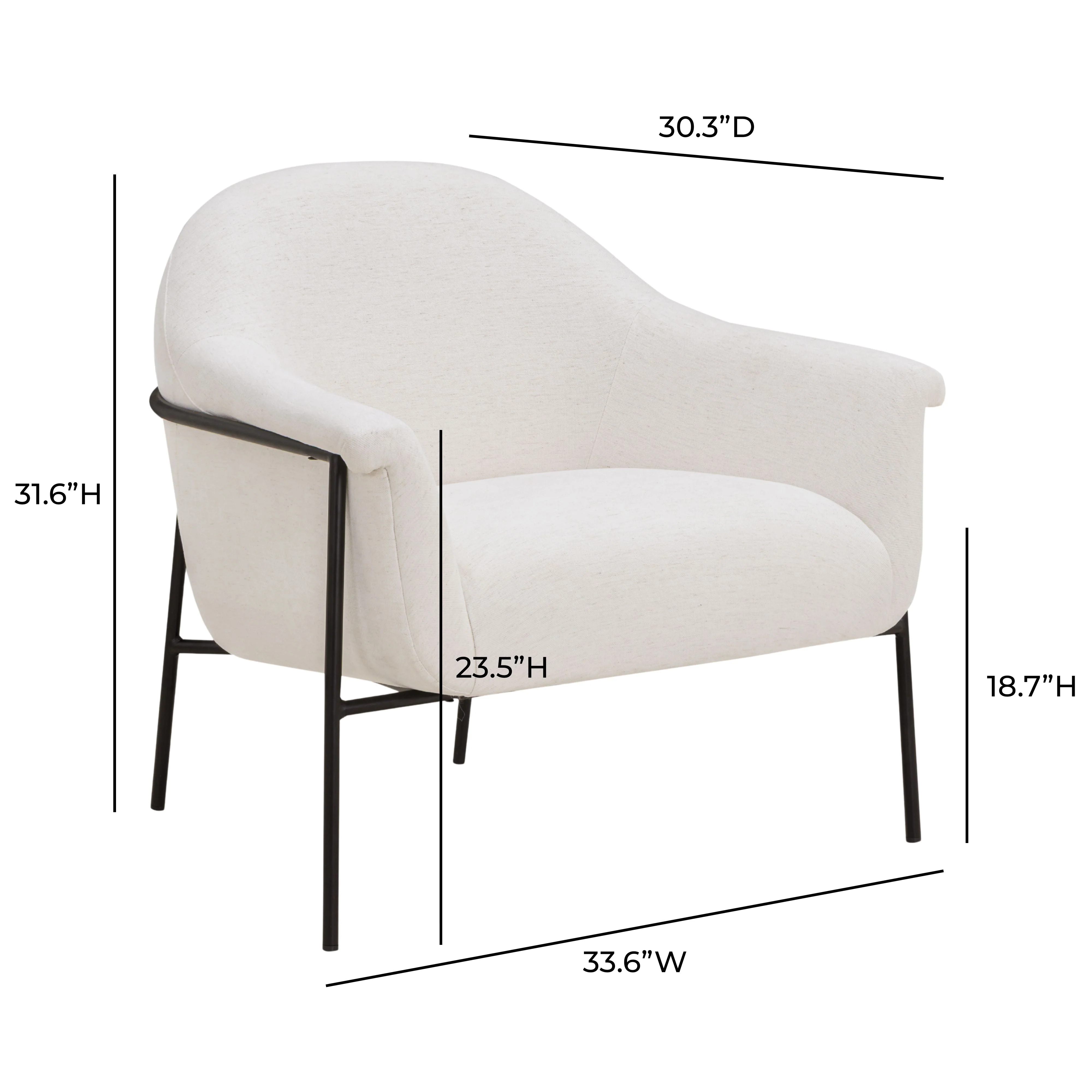 Lua Performance Chenille Accent Chair - Image 6