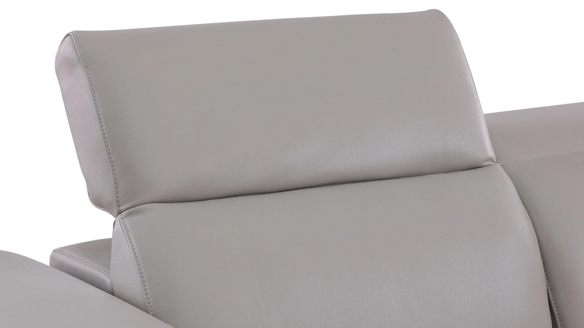 Lucca (L.T. Grey) 6-Piece Italian Power Reclining Sectional - Image 5