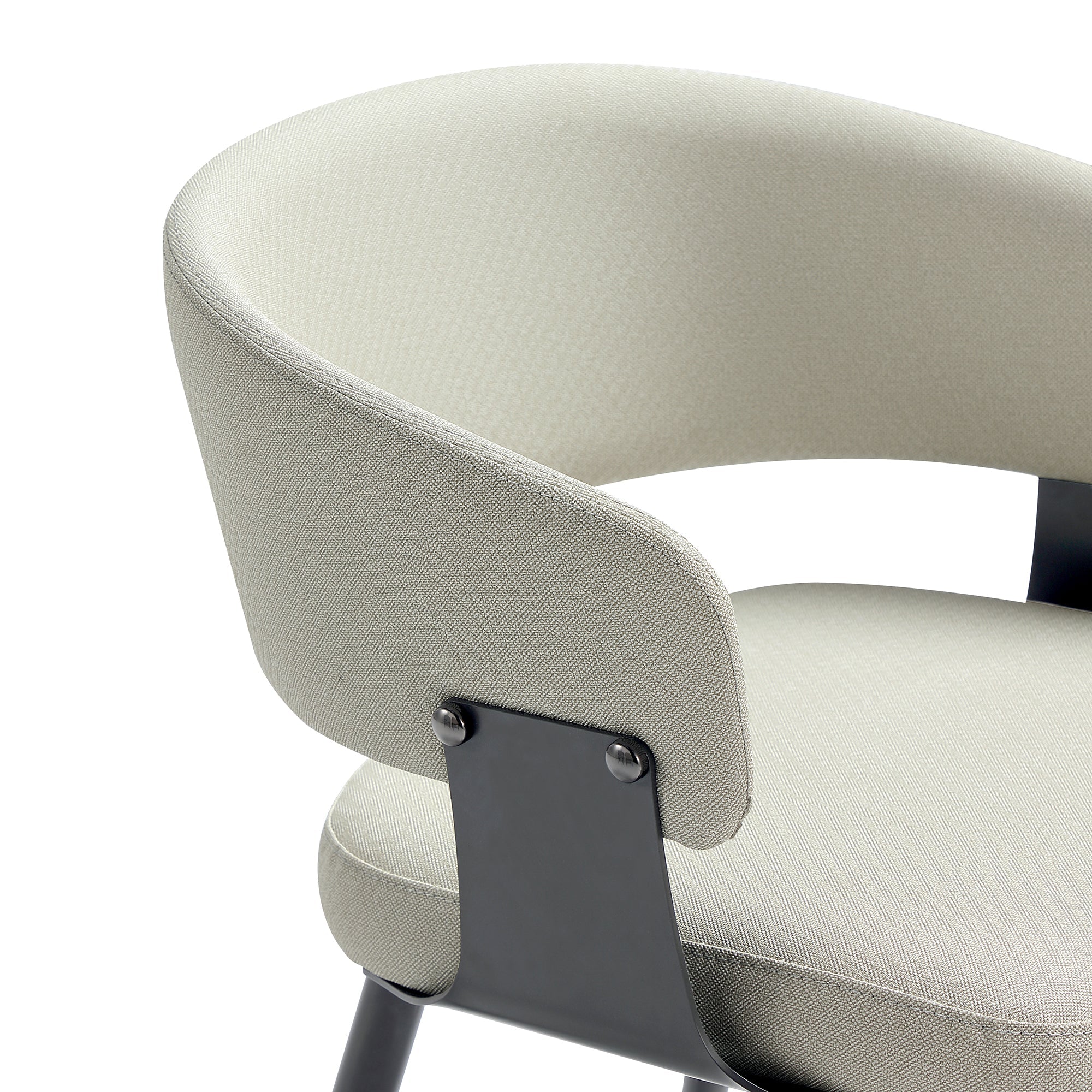 Luce Dining Chair in Oatmeal (set of 4) - Image 5