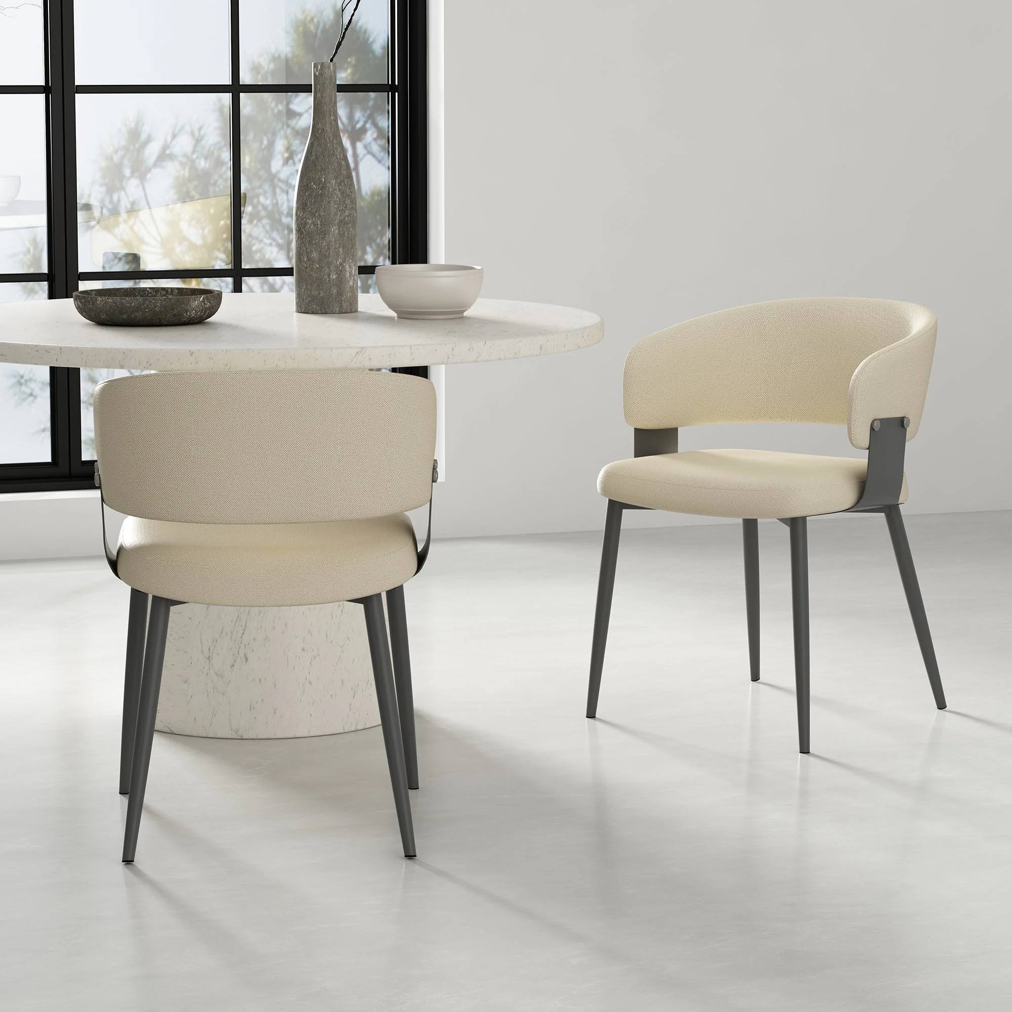 Luce Dining Chair in Sand (set of 2) - Image 2