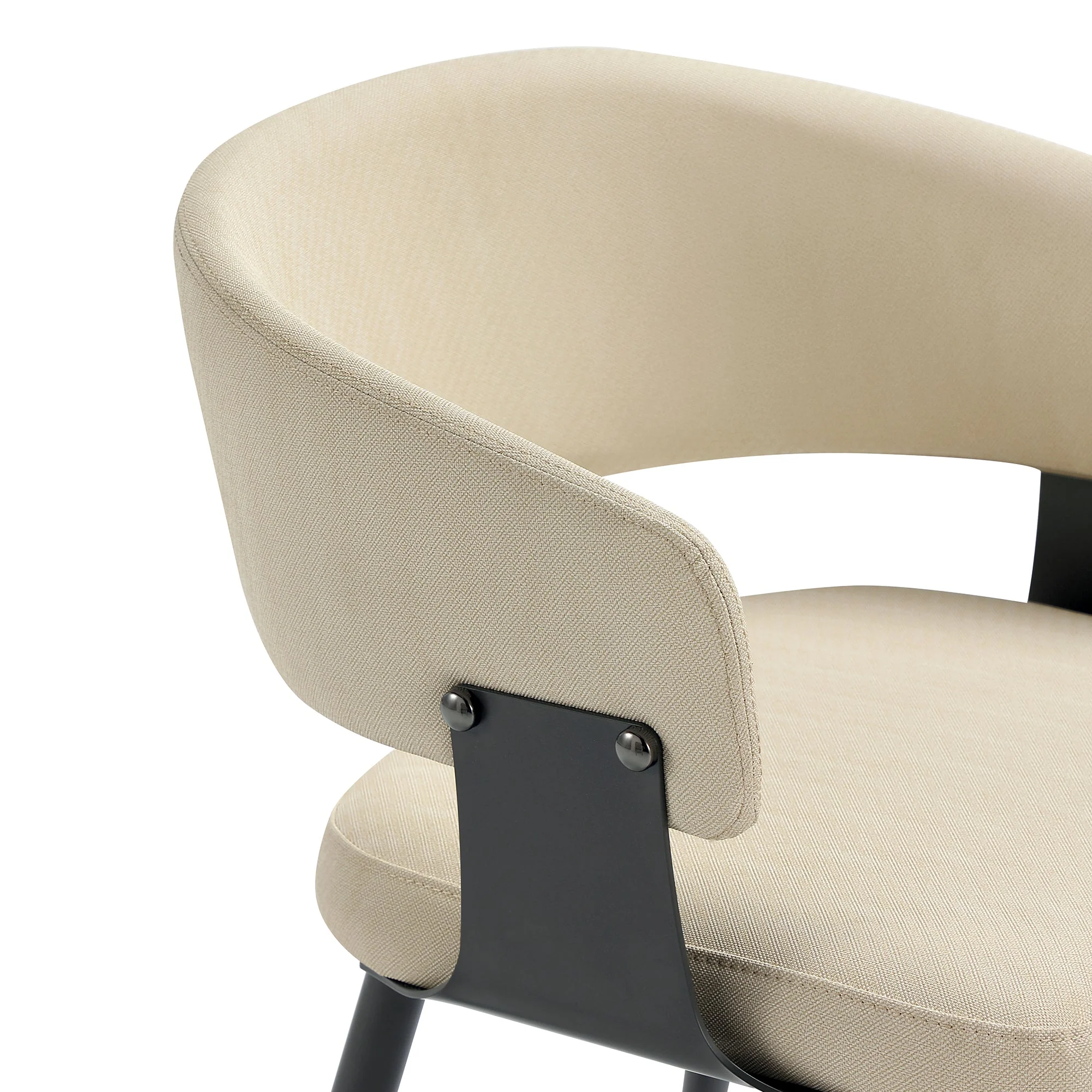 Luce Dining Chair in Sand (set of 2) - Image 5