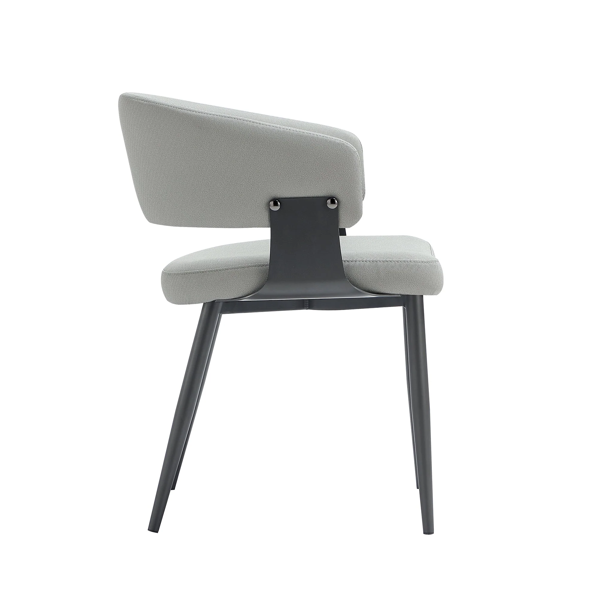 Luce Dining Chair in Stone Grey - Image 7