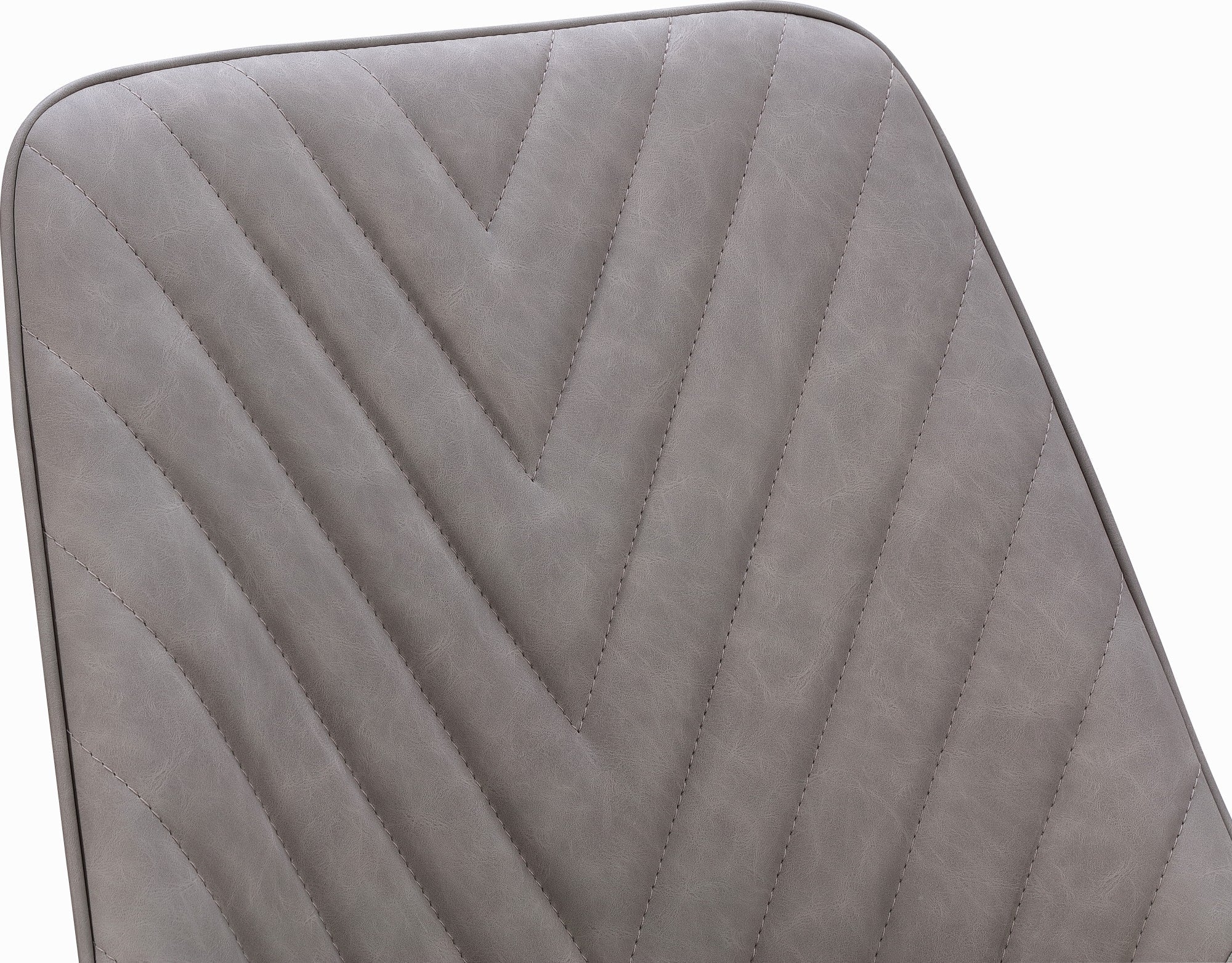 Lucia Anchor Gray/Gunmetal Metal Leg Upholstered Dining Chair (Set of 2) - Image 5