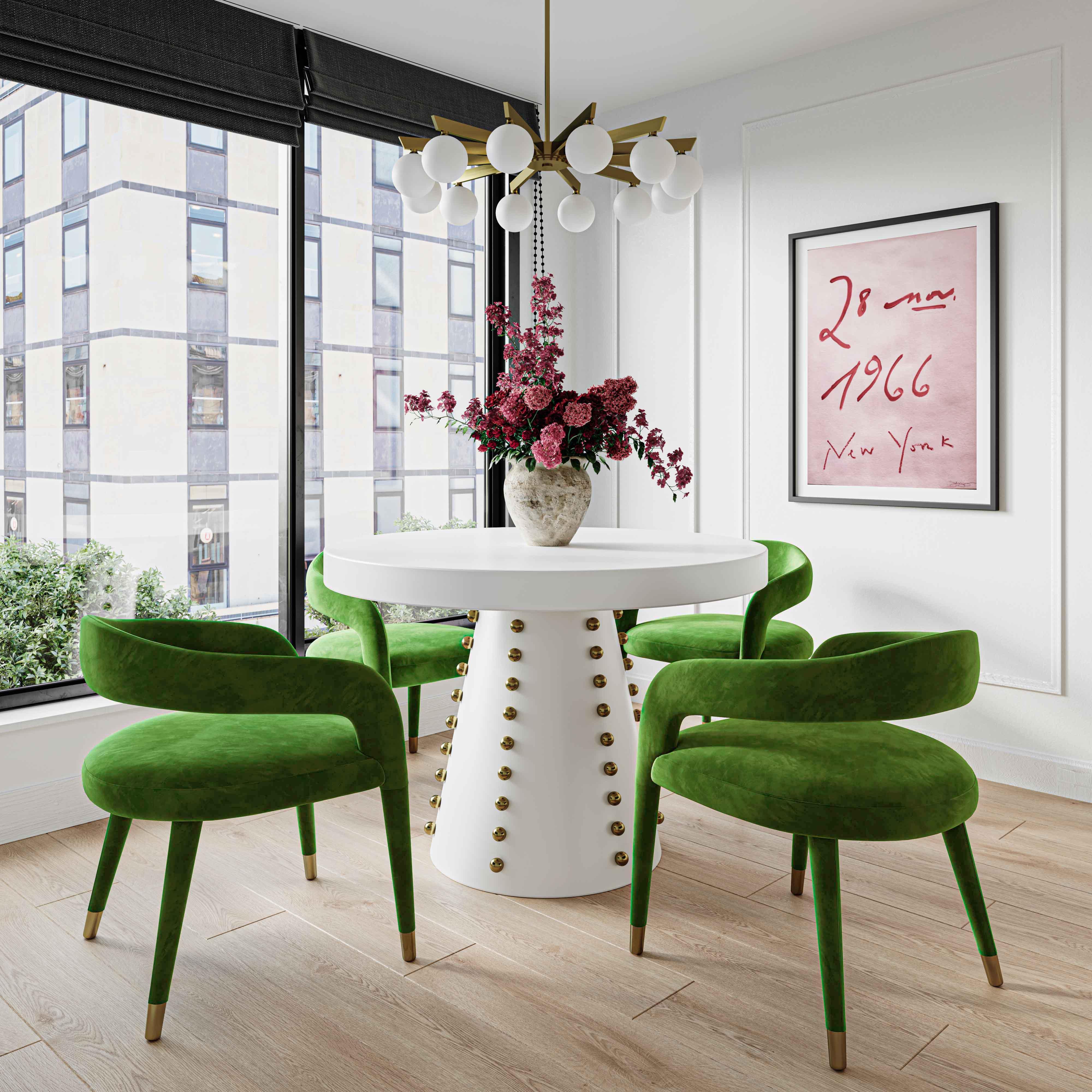 Lucia Velvet Dining Chair - Image 14