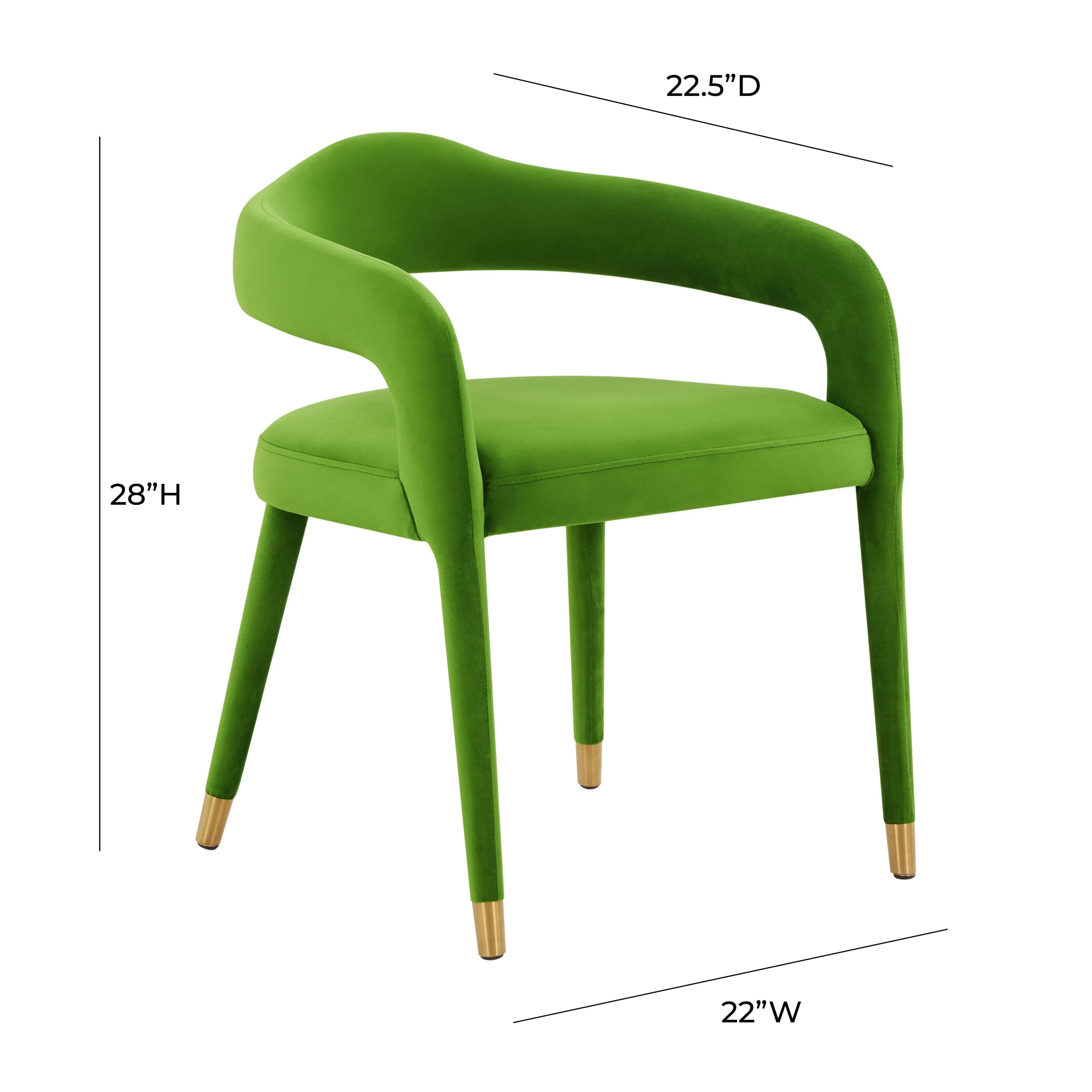 Lucia Velvet Dining Chair - Image 18