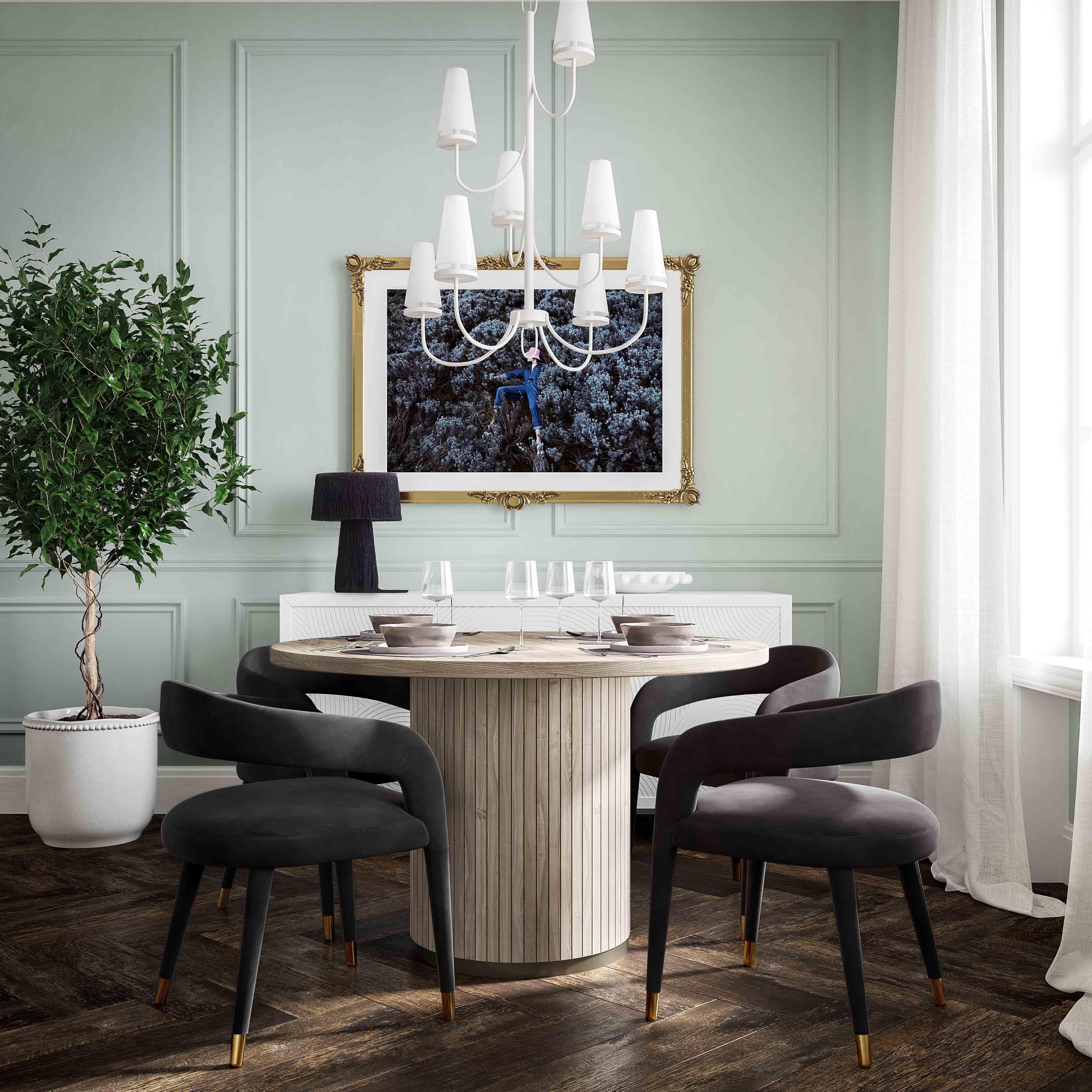 Lucia Velvet Dining Chair - Image 2