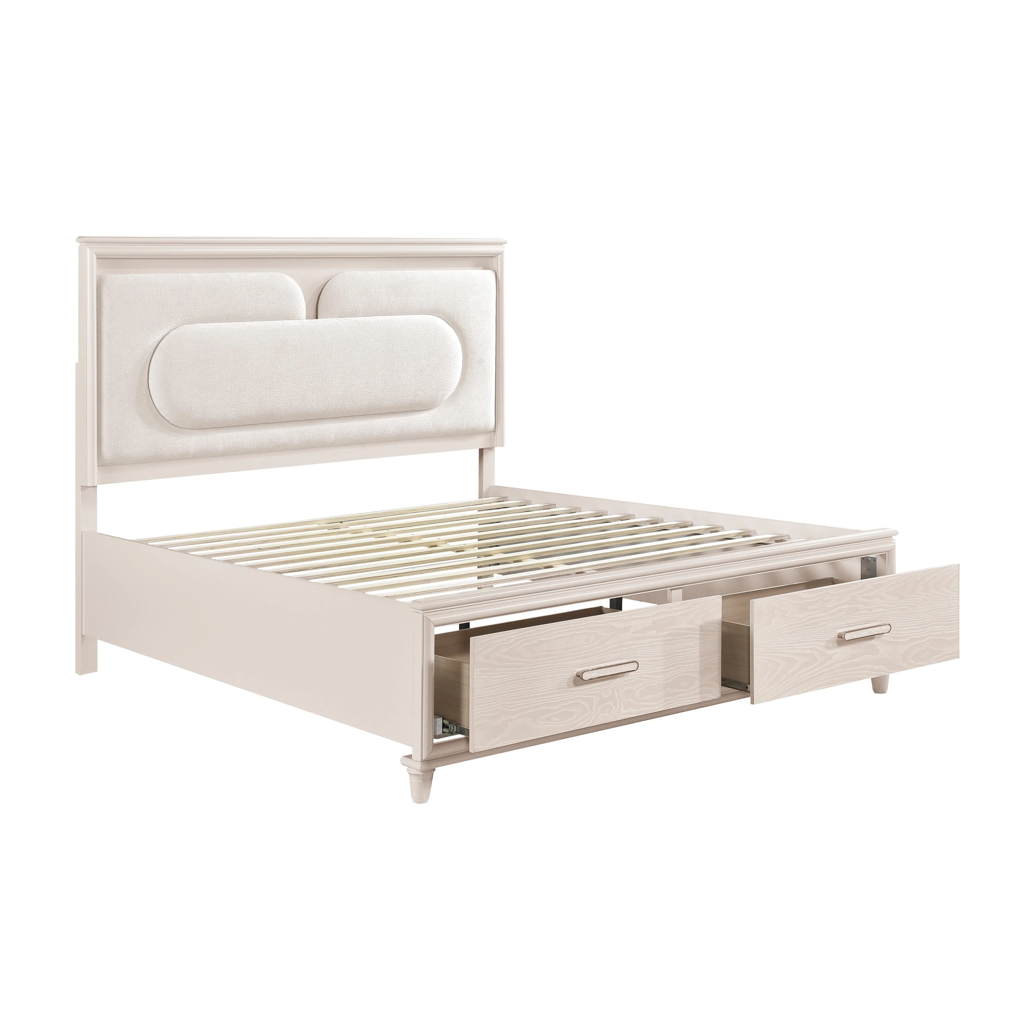 Lunaris Beige Storage Platform Bedroom Set - Image 10