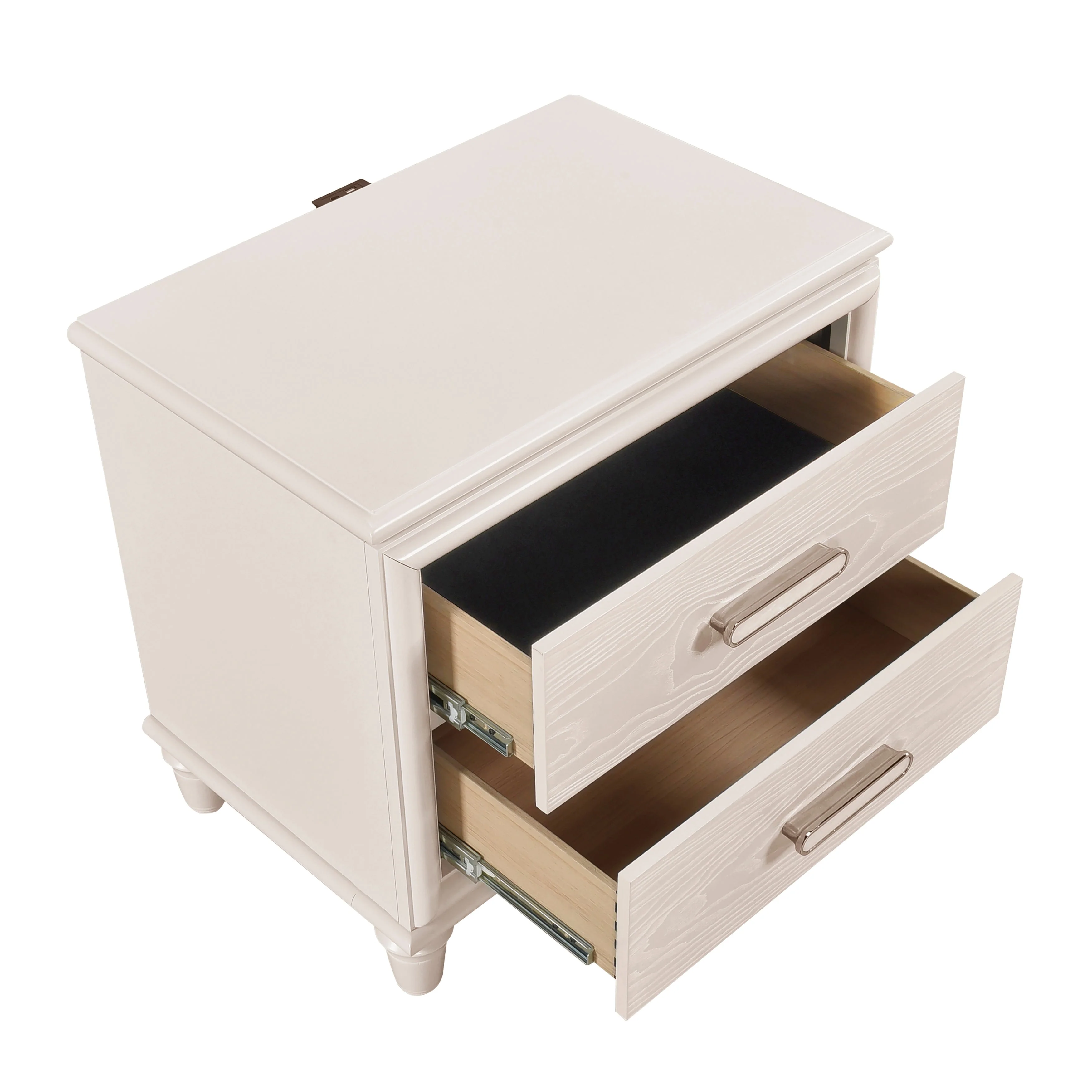 Lunaris Beige Storage Platform Bedroom Set - Image 18