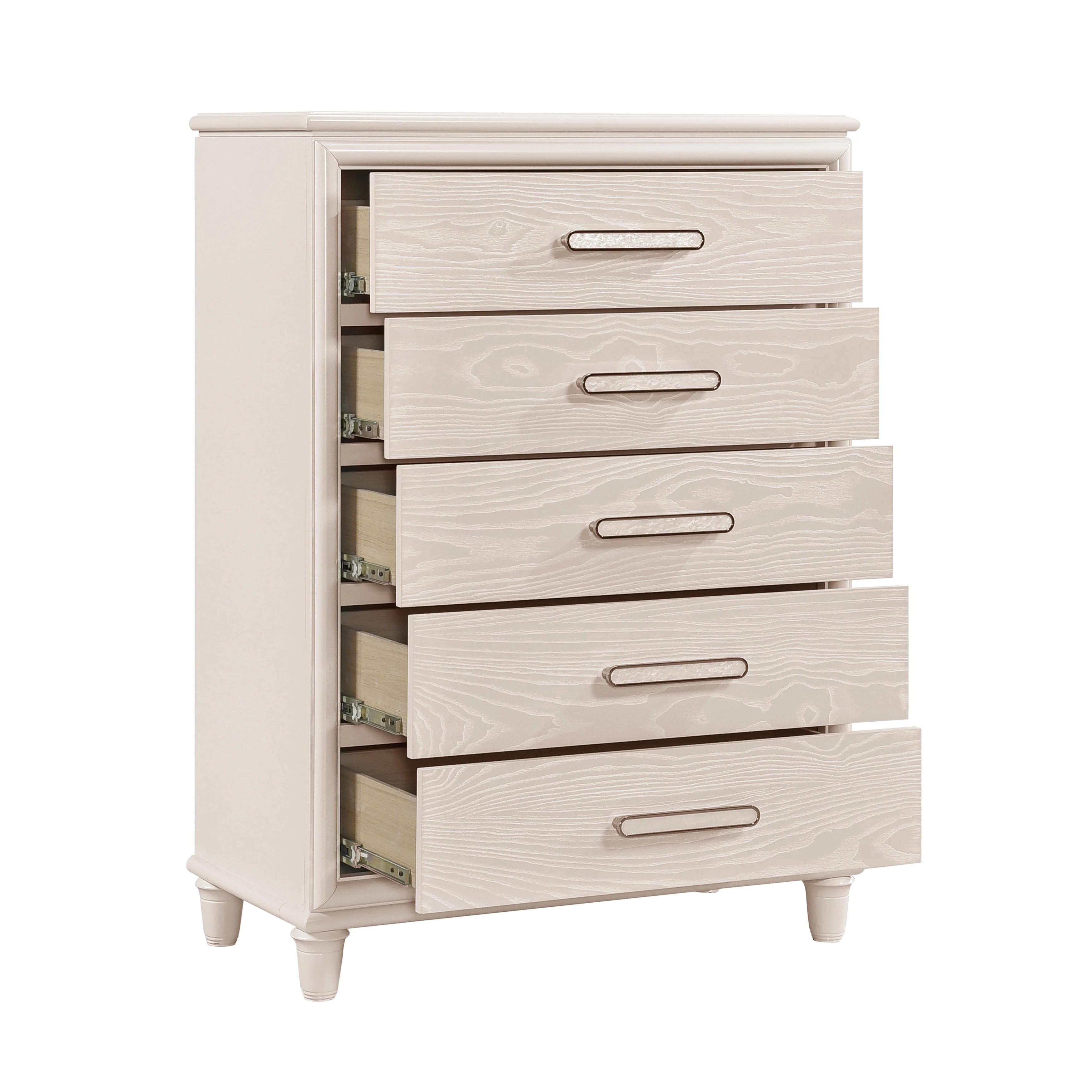 Lunaris Beige Storage Platform Bedroom Set - Image 29
