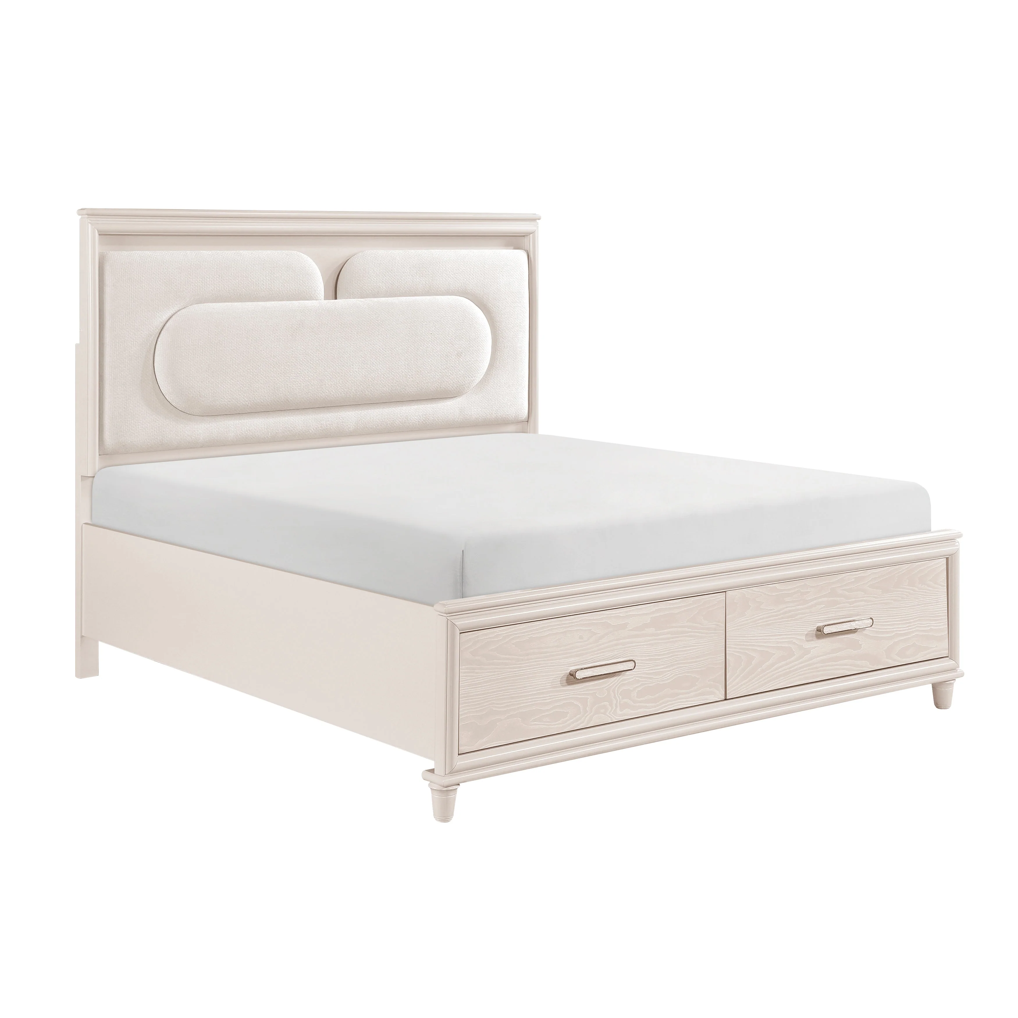 Lunaris Beige Storage Platform Bedroom Set - Image 5
