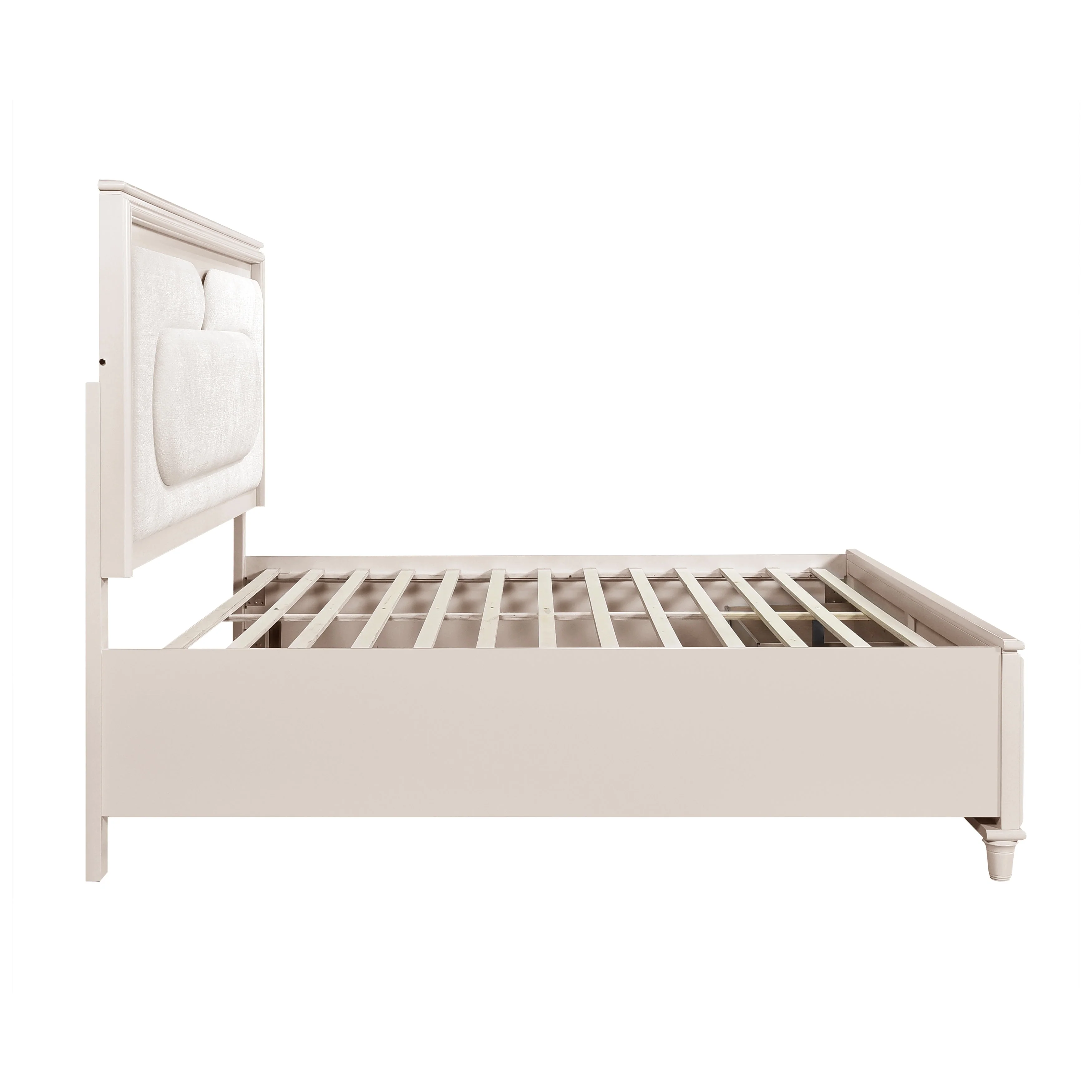 Lunaris Beige Storage Platform Bedroom Set - Image 8