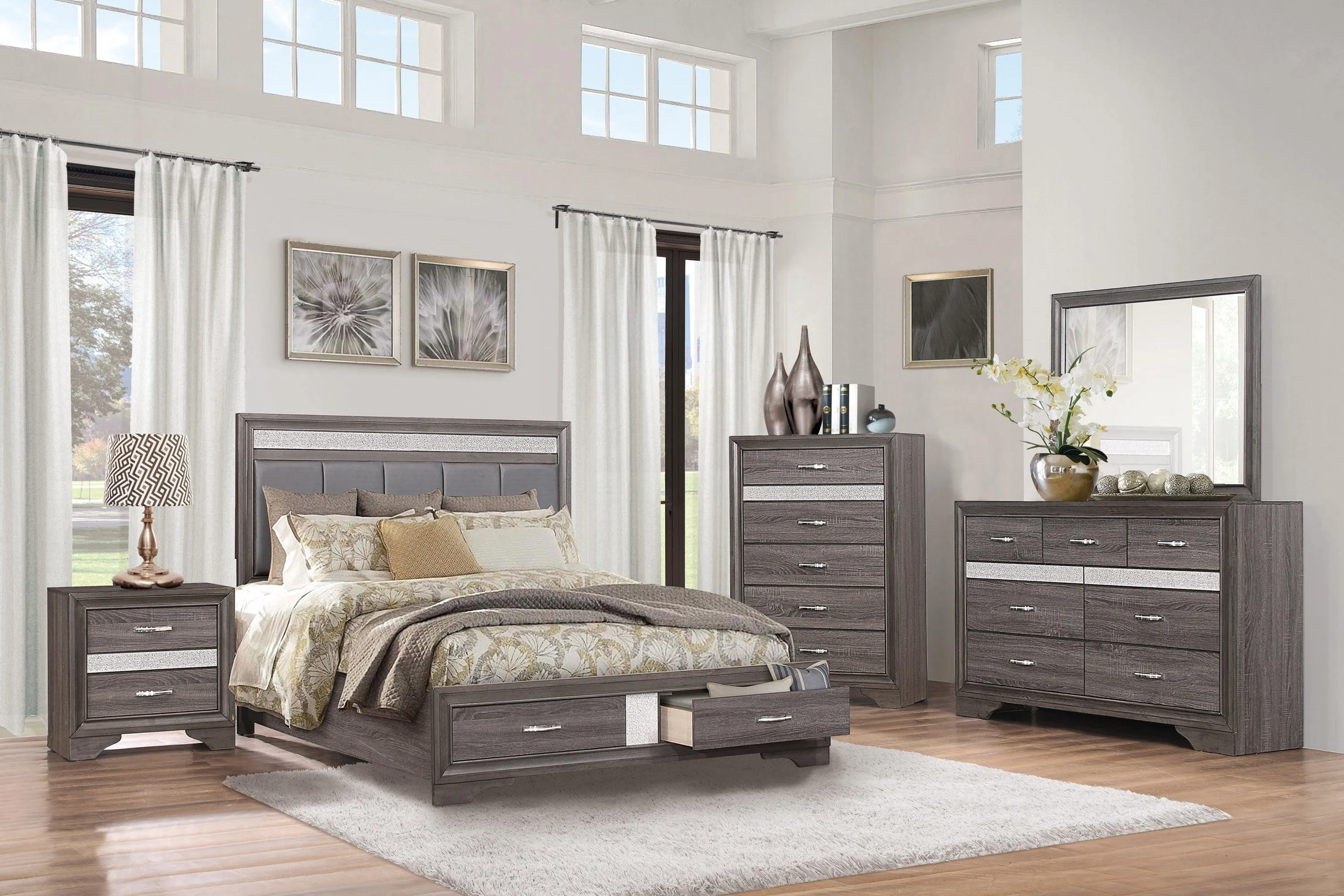 Luster Gray Chest - Image 2