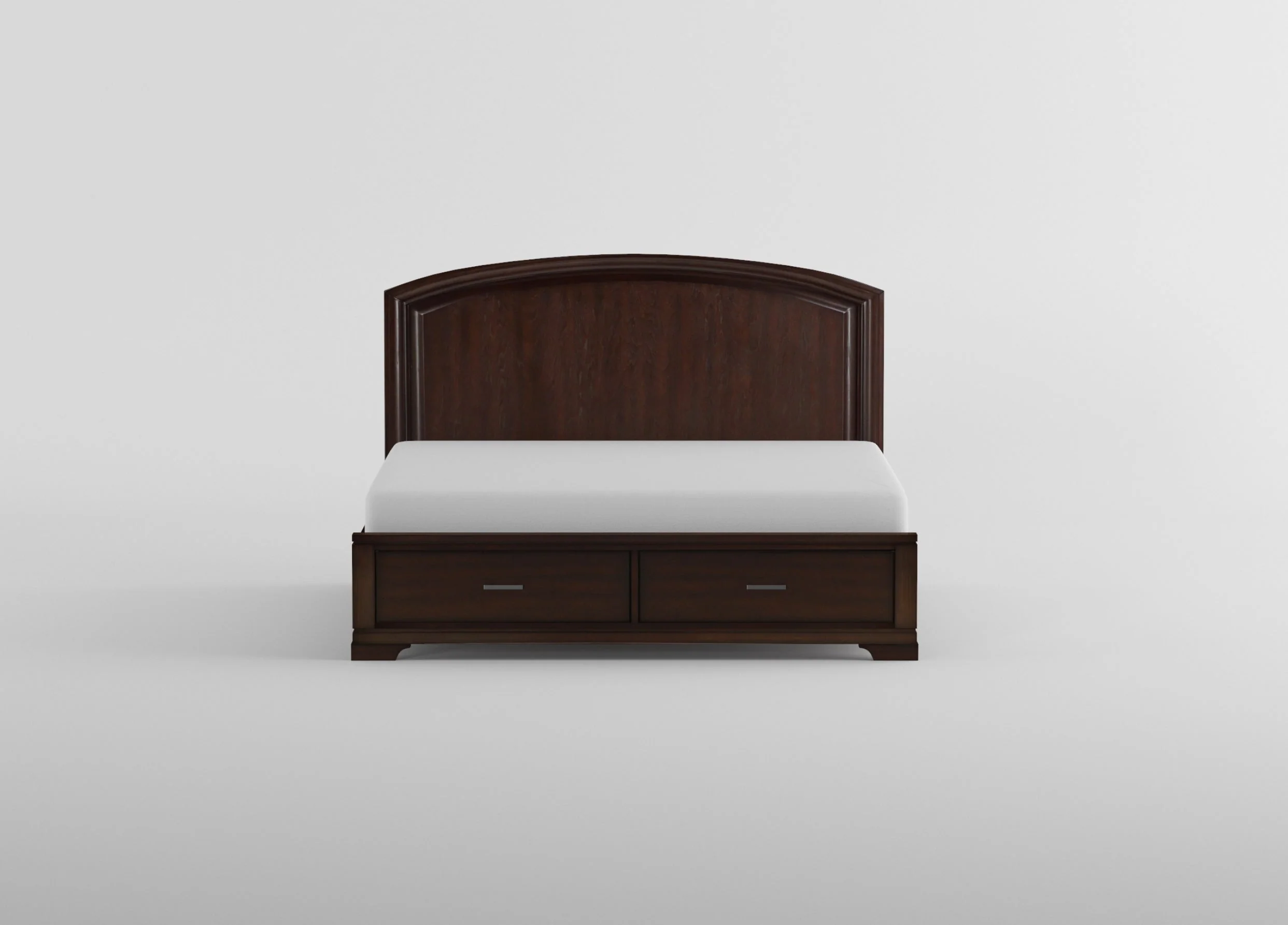 Luster White California King Upholstered Storage Platform Bed - Image 10