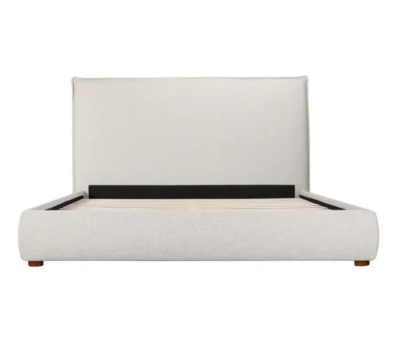 Luzon Bed - Tall HB - Light Grey - Image 3