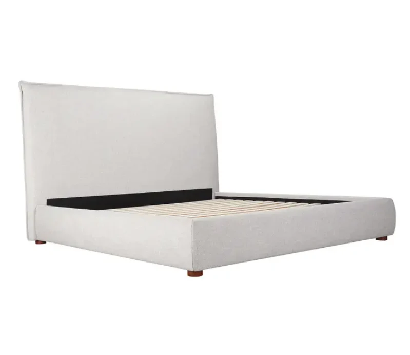 Luzon Bed - Tall HB - Light Grey - Image 4