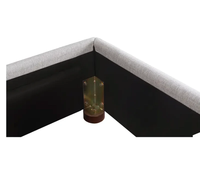 Luzon Bed - Tall HB - Light Grey - Image 5