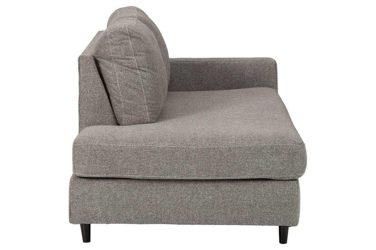 Lyman Graphite Right-Arm Facing Corner Chaise - Image 3