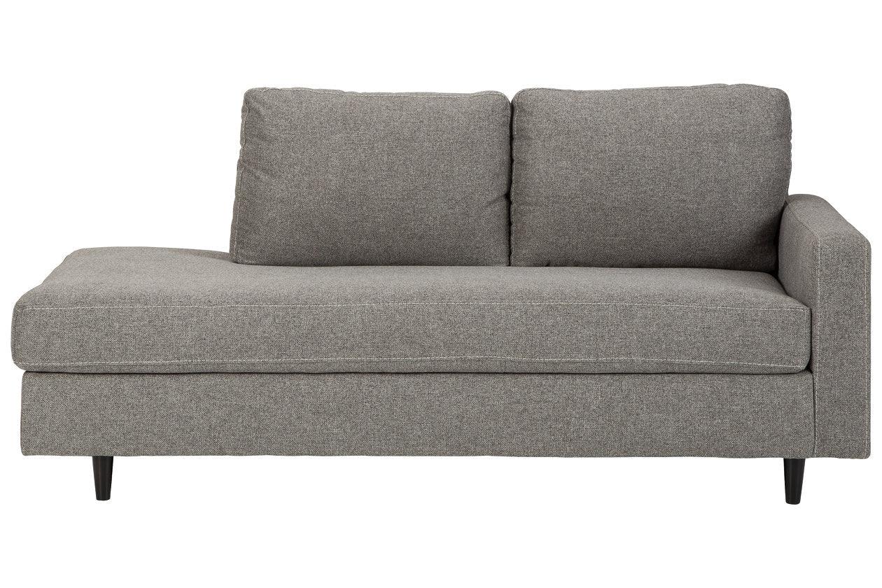 Lyman Graphite Right-Arm Facing Corner Chaise - Image 4