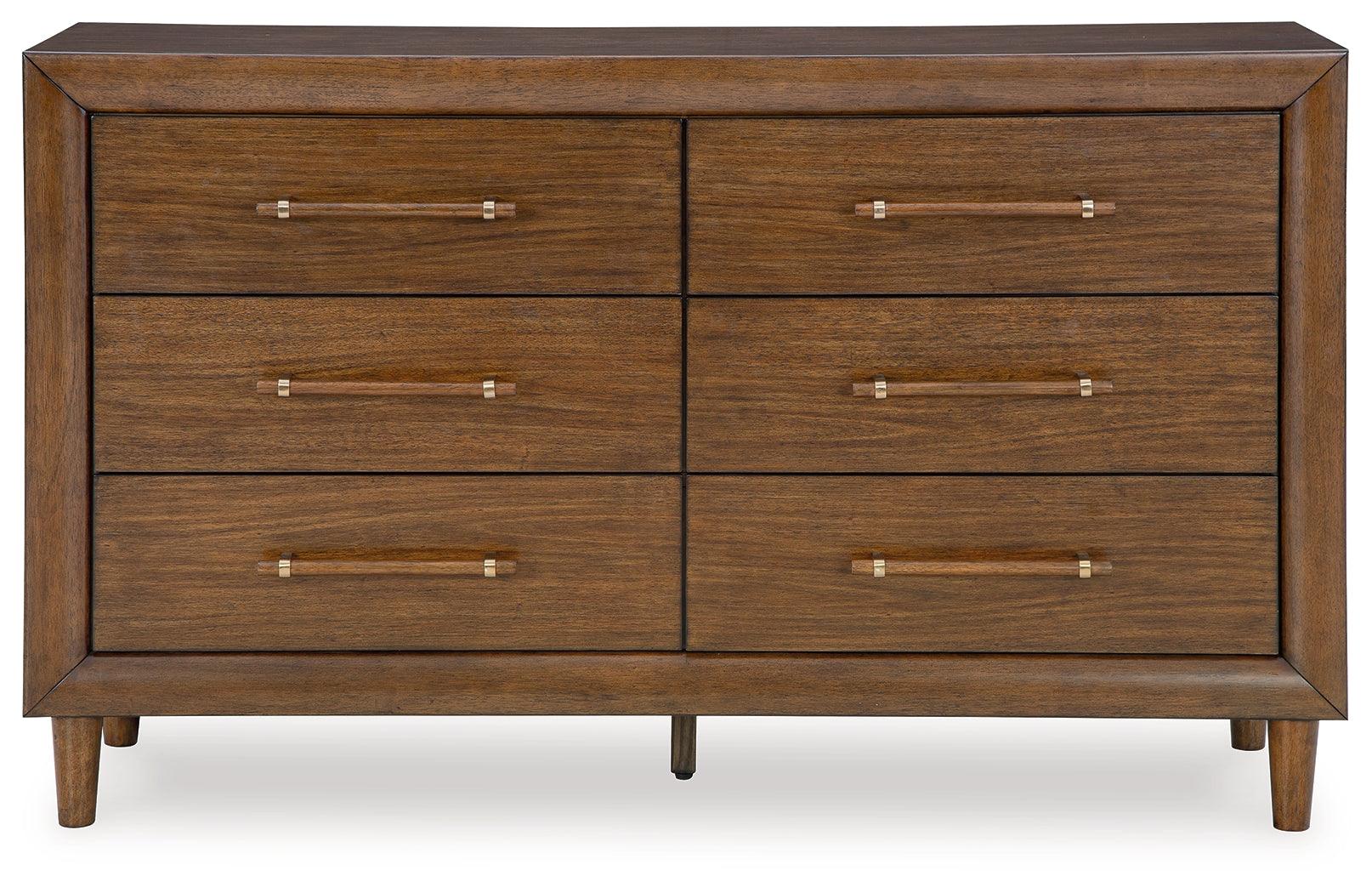 Lyncott Brown Dresser - Image 4