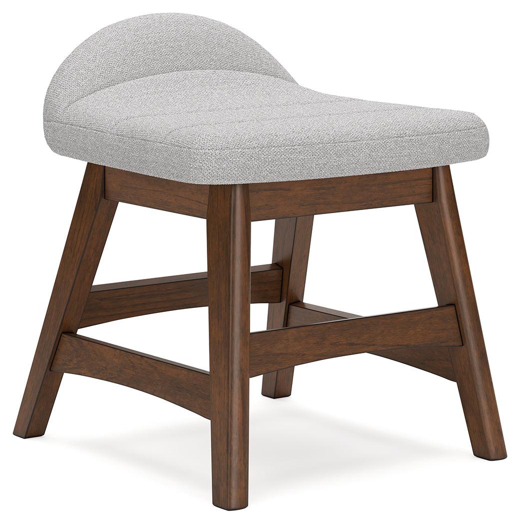 Lyncott Brown Home Office Desk Chair - Image 3