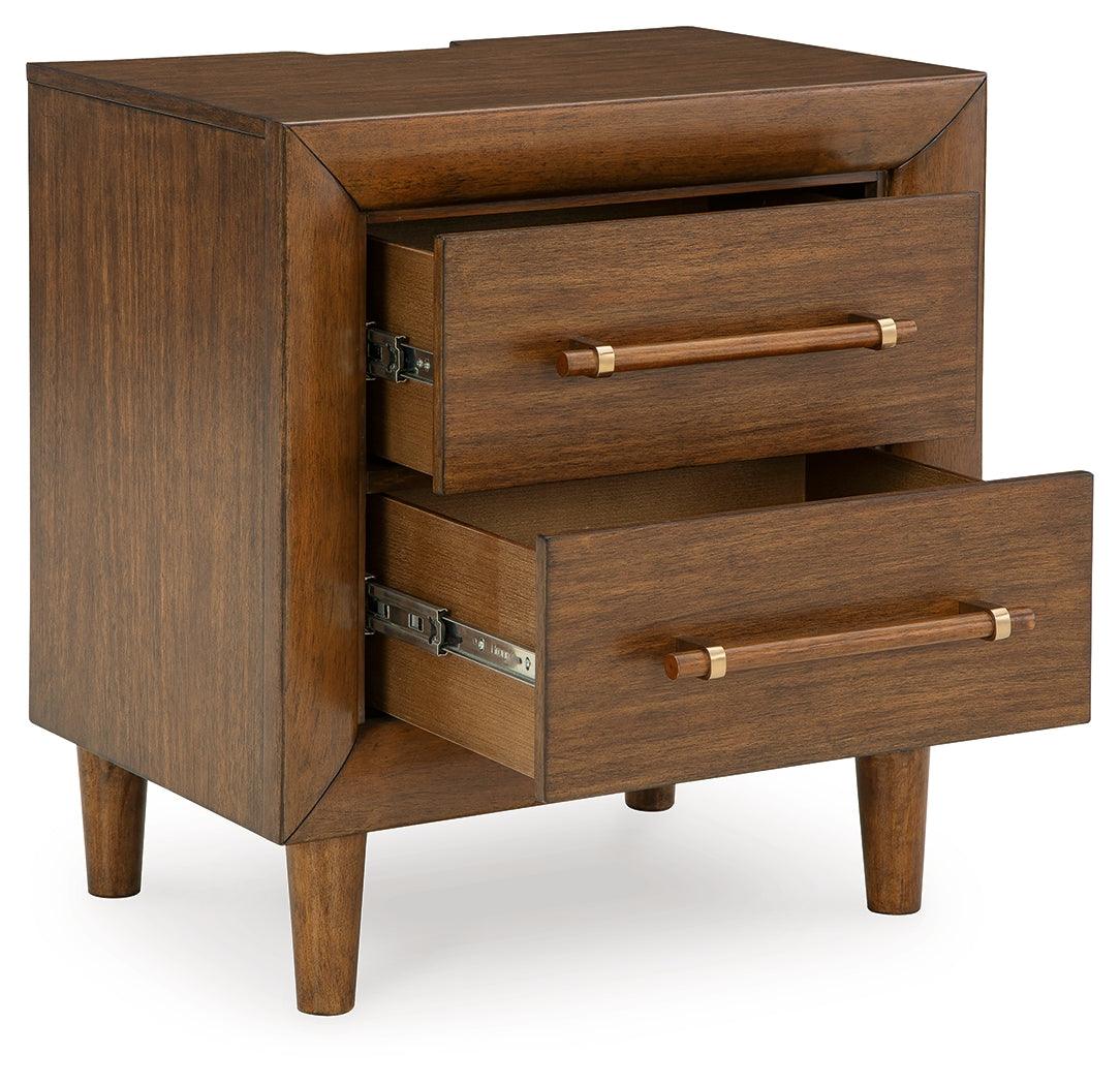 Lyncott Brown Nightstand - Image 3