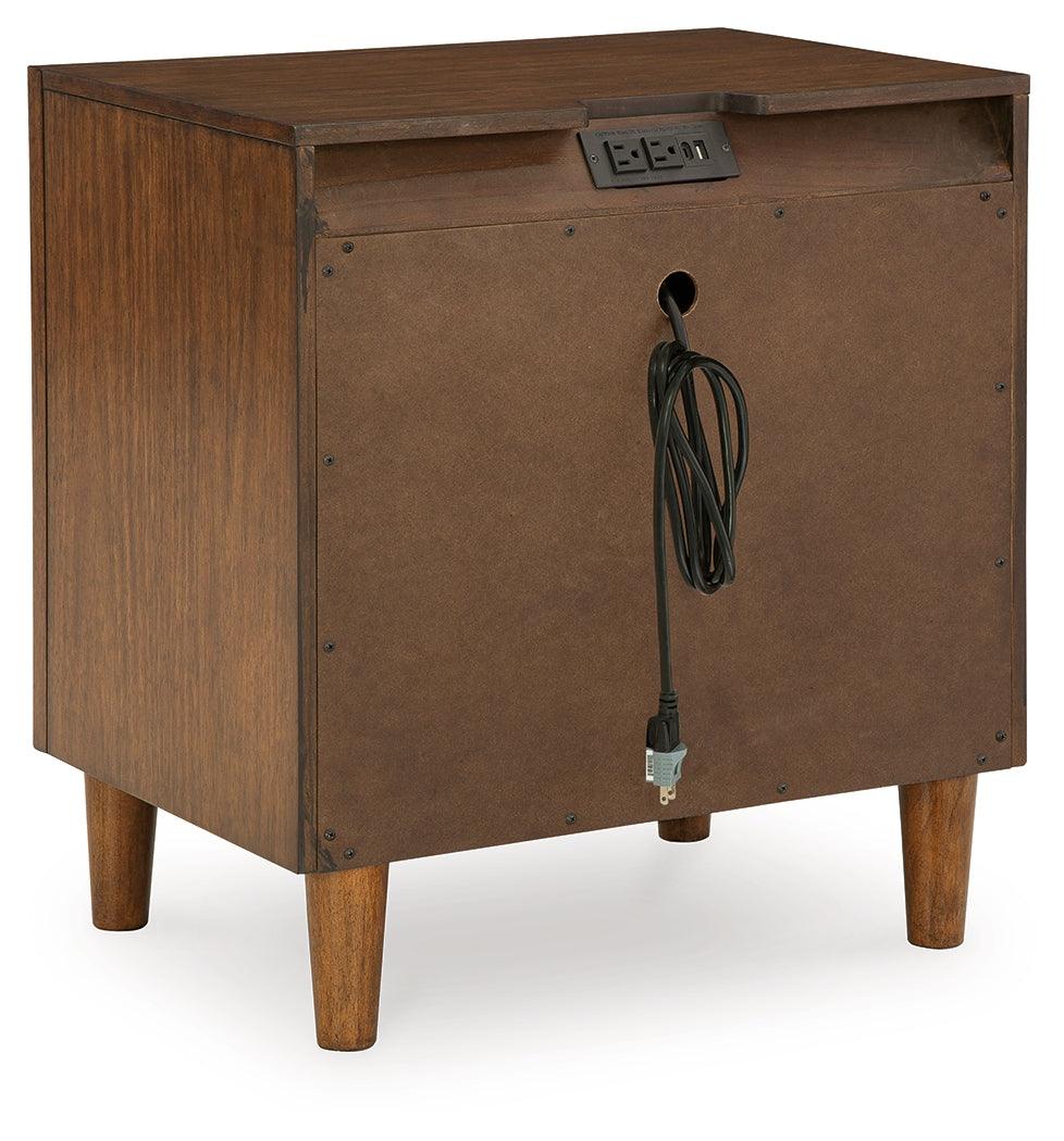 Lyncott Brown Nightstand - Image 6