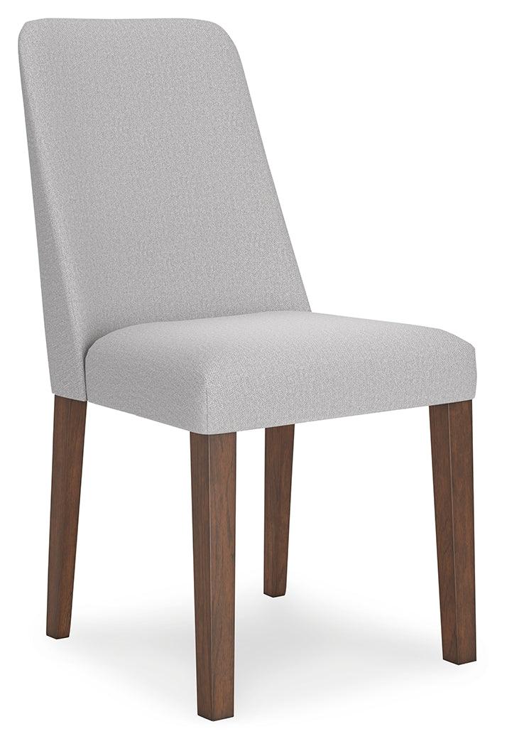 Lyncott Dining Table and 4 Chairs in Gray/Brown - Image 2